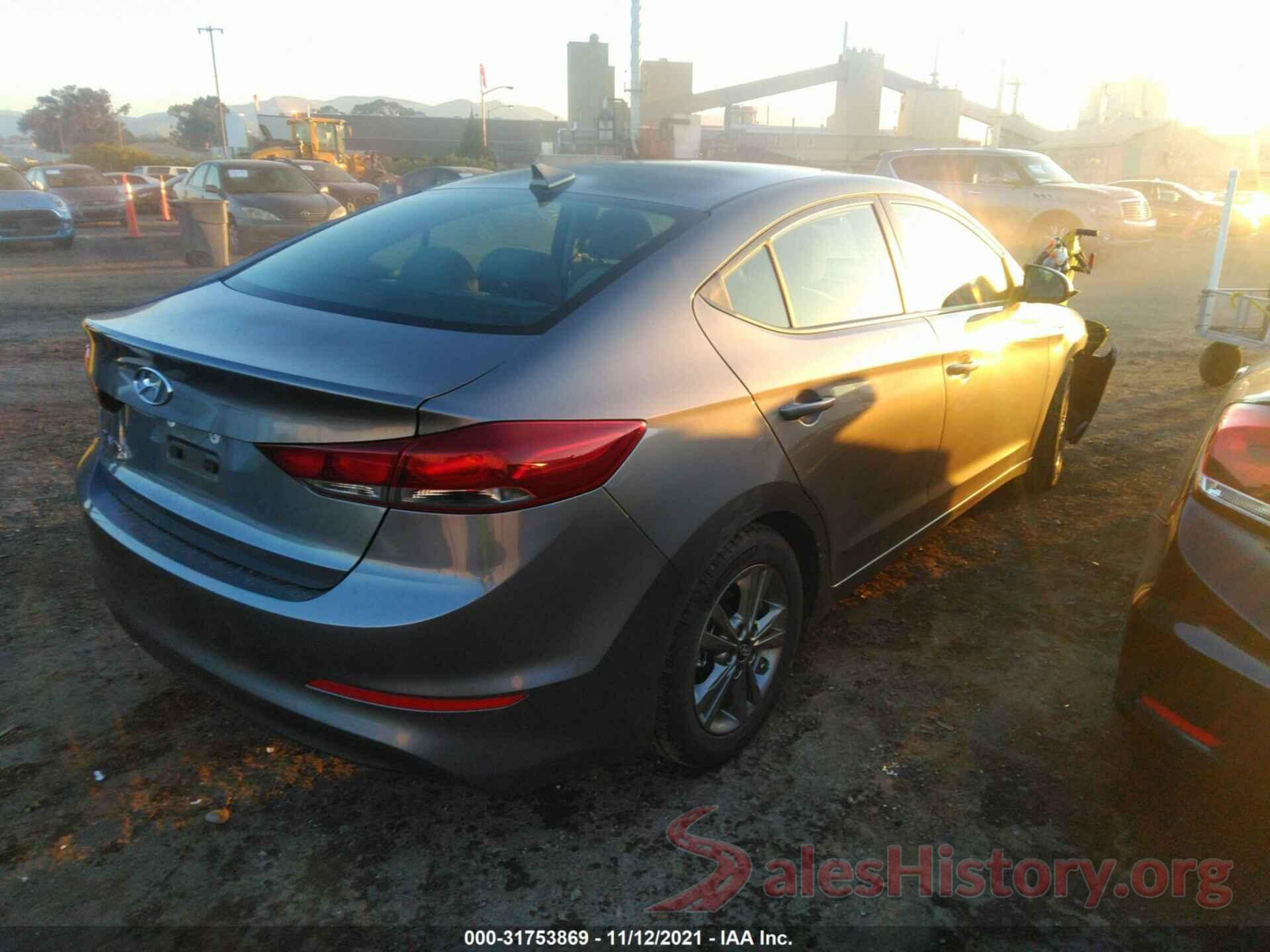 5NPD84LF0JH325186 2018 HYUNDAI ELANTRA