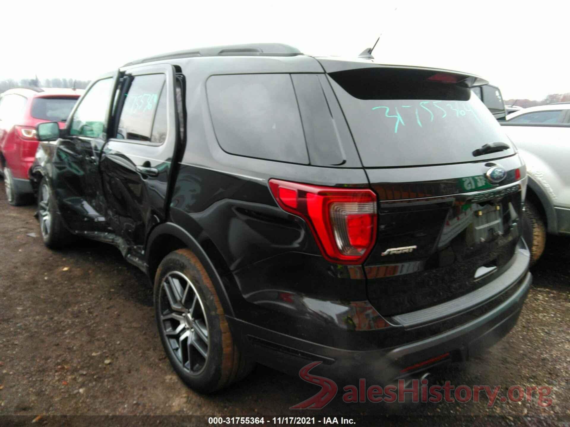 1FM5K8GTXKGA59514 2019 FORD EXPLORER