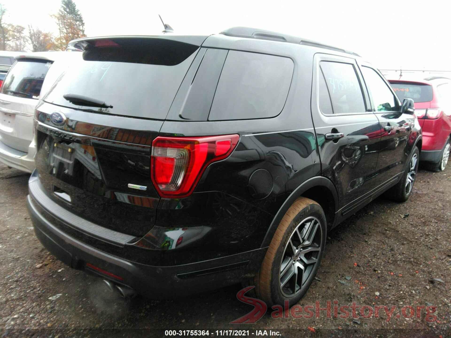 1FM5K8GTXKGA59514 2019 FORD EXPLORER