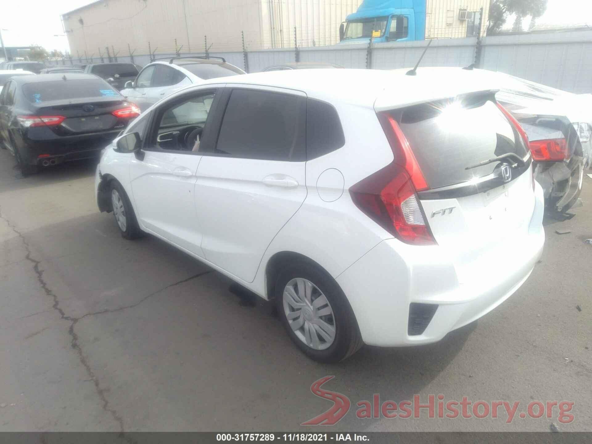 JHMGK5H5XGS002695 2016 HONDA FIT