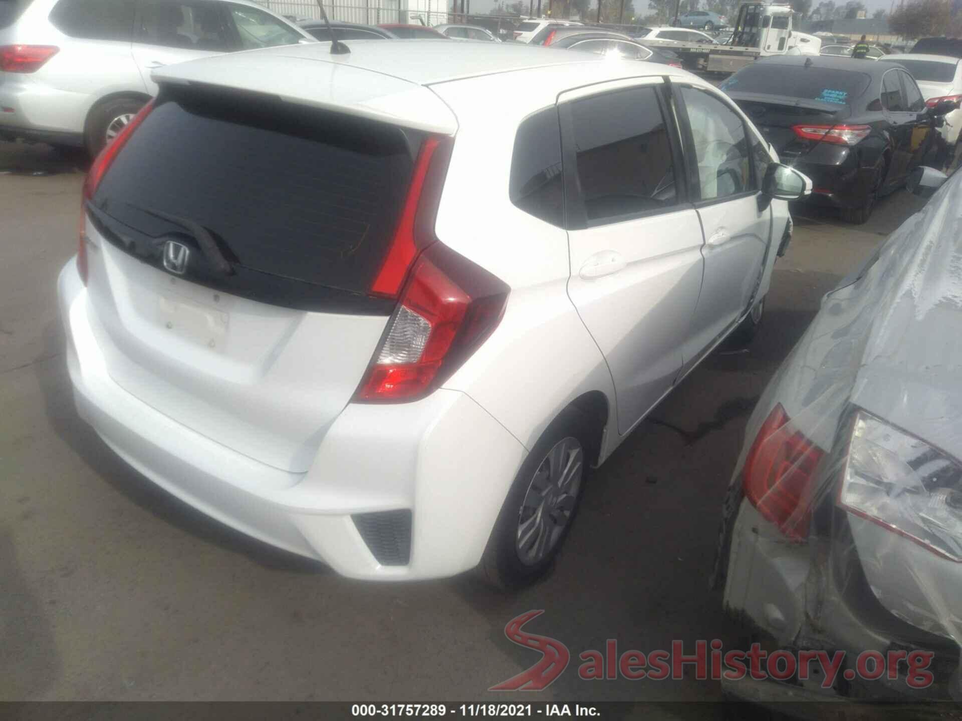 JHMGK5H5XGS002695 2016 HONDA FIT