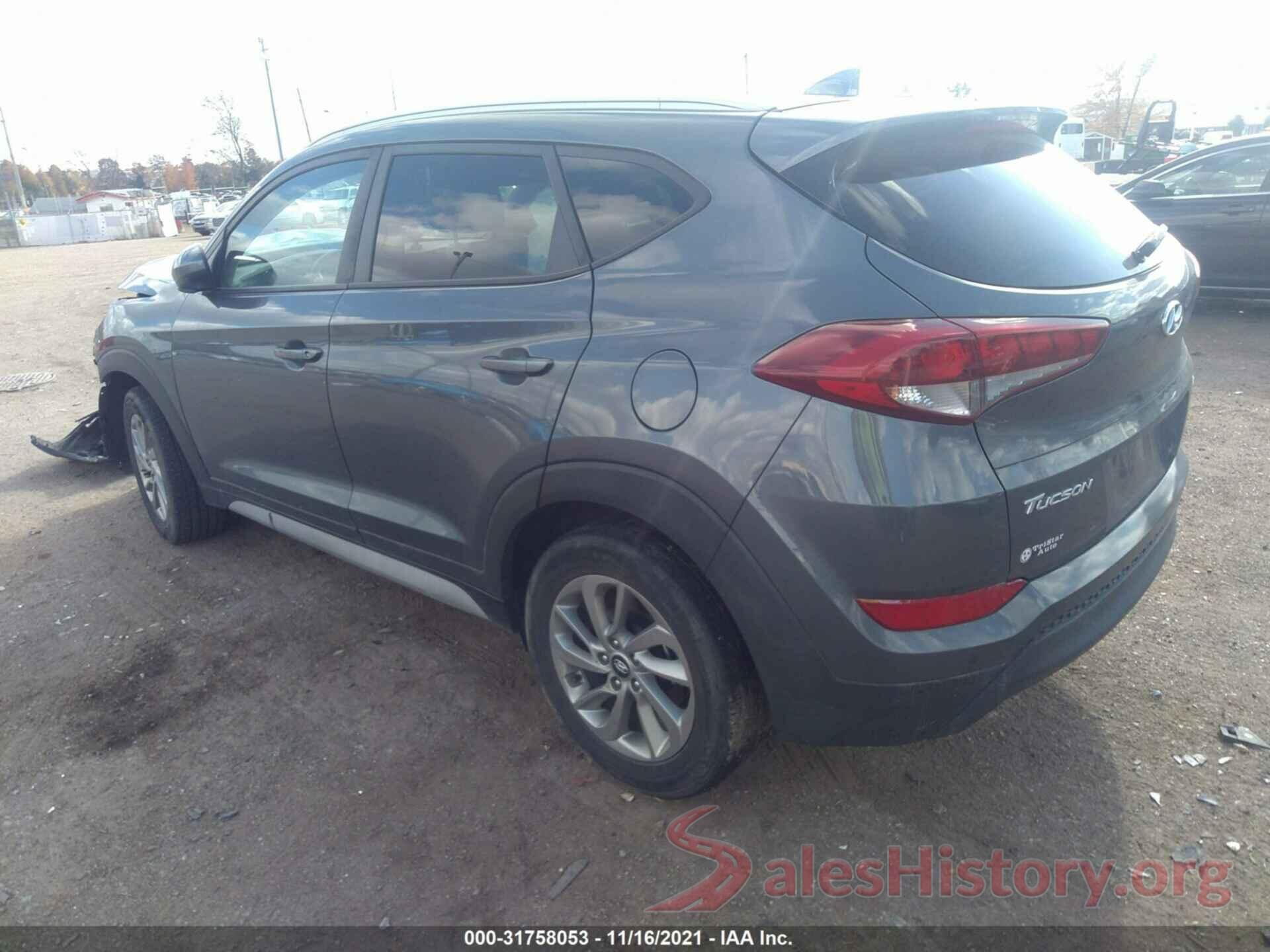 KM8J3CA46JU734226 2018 HYUNDAI TUCSON