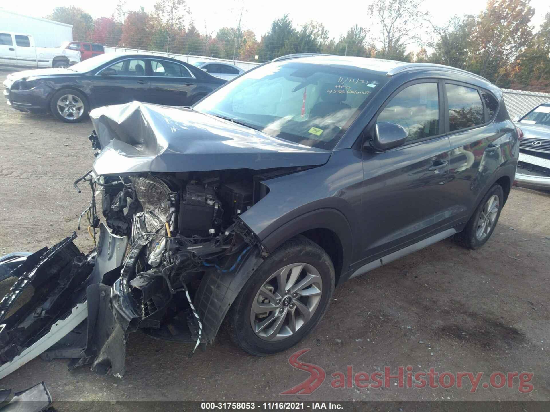 KM8J3CA46JU734226 2018 HYUNDAI TUCSON