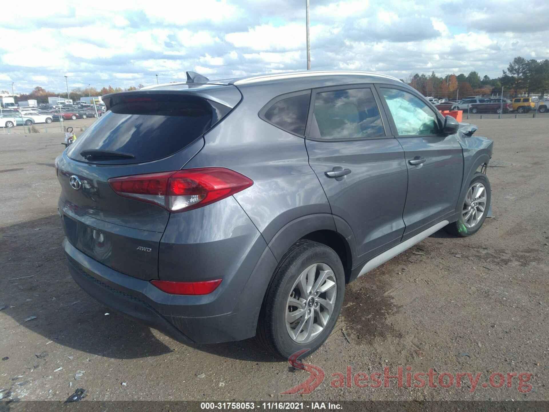 KM8J3CA46JU734226 2018 HYUNDAI TUCSON