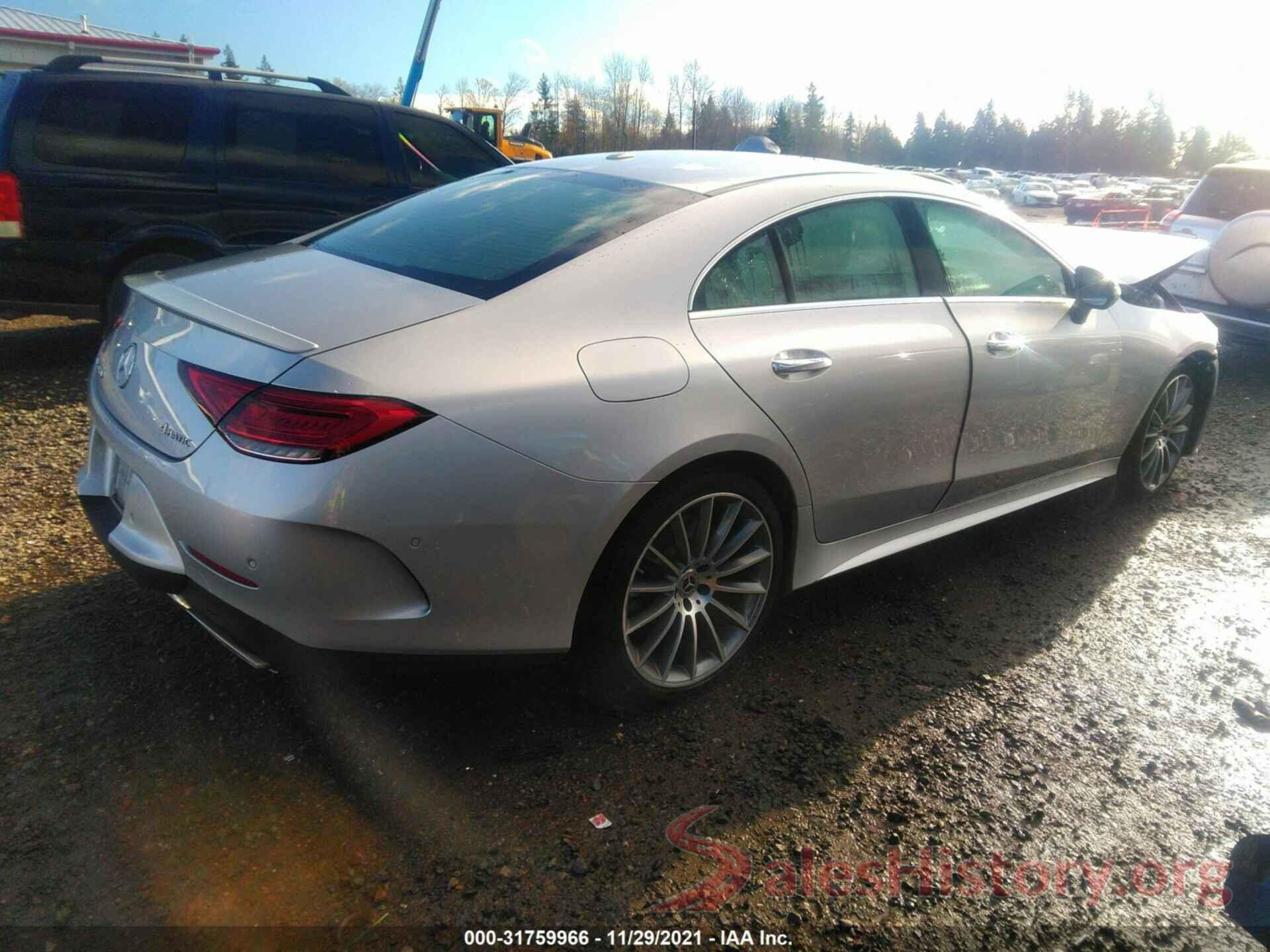 WDD2J5KB5KA020958 2019 MERCEDES-BENZ CLS