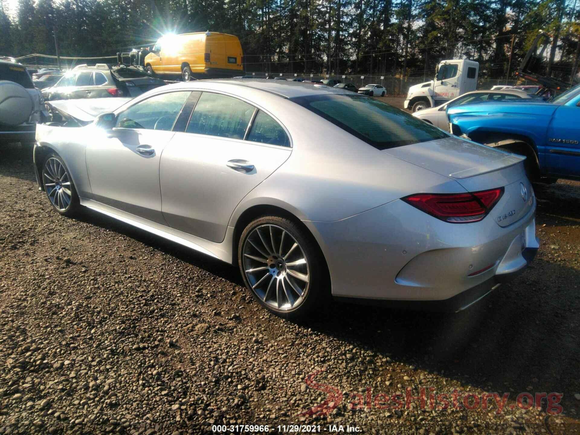 WDD2J5KB5KA020958 2019 MERCEDES-BENZ CLS