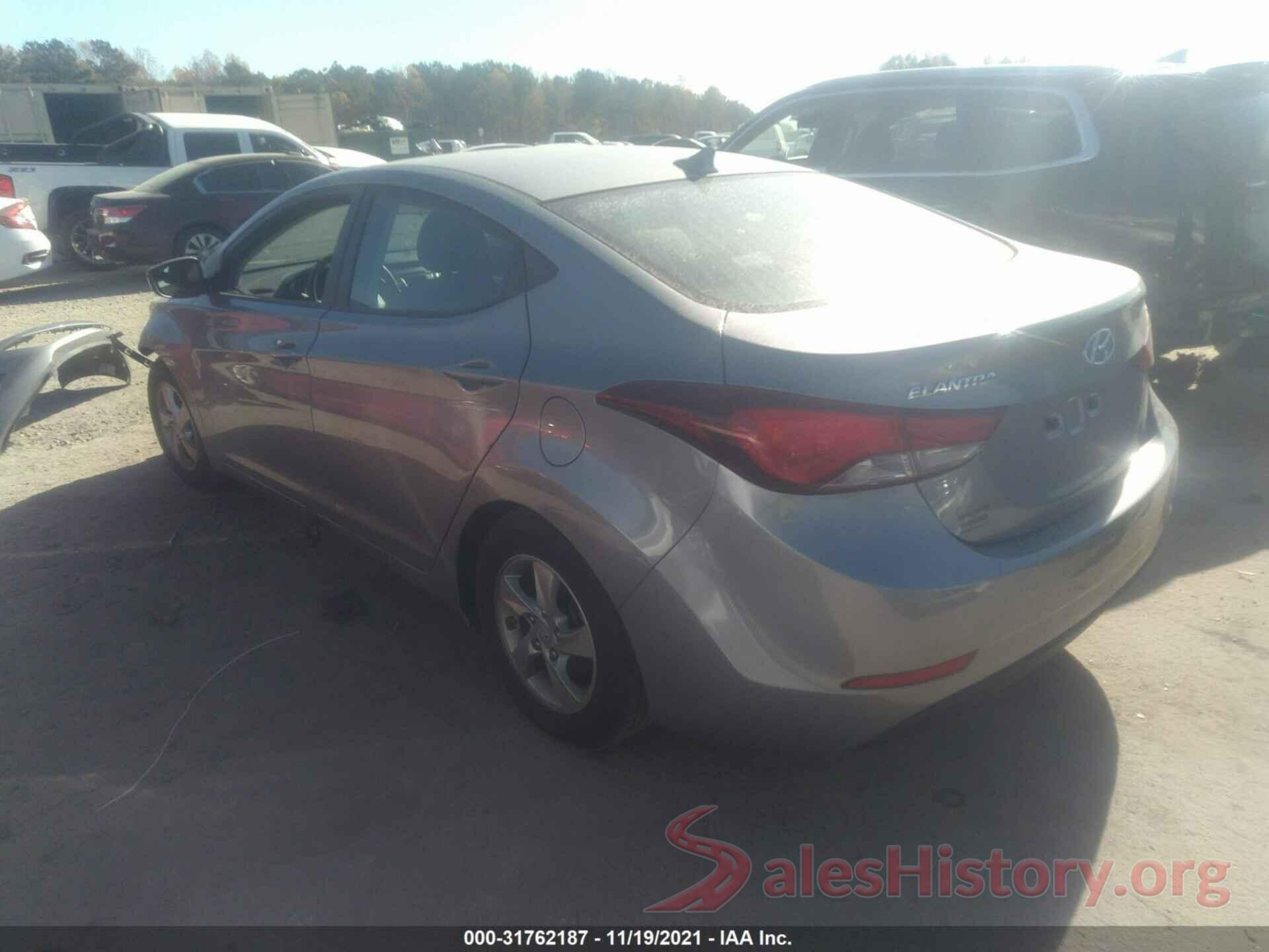 KMHDH4AE3EU191209 2014 HYUNDAI ELANTRA