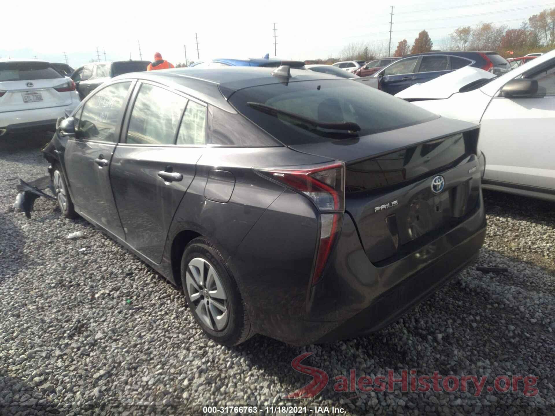 JTDKARFU0G3018821 2016 TOYOTA PRIUS