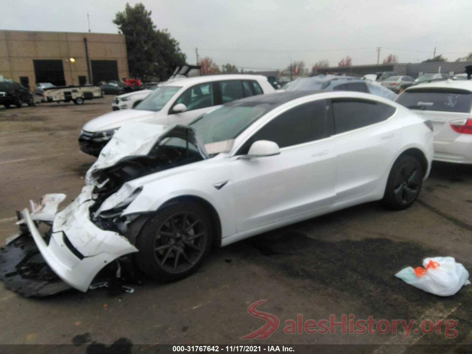 5YJ3E1EA0KF485136 2019 TESLA MODEL 3