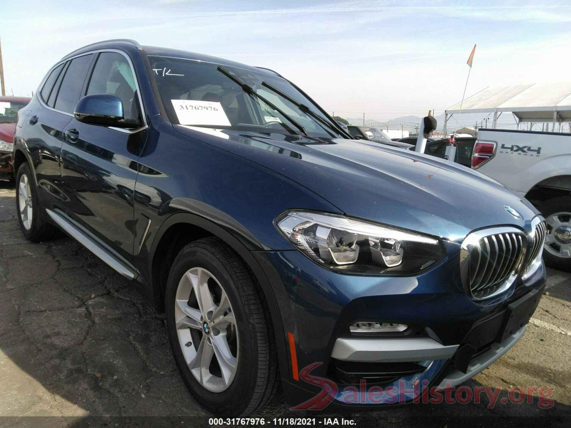 5UXTR7C56KLR48292 2019 BMW X3