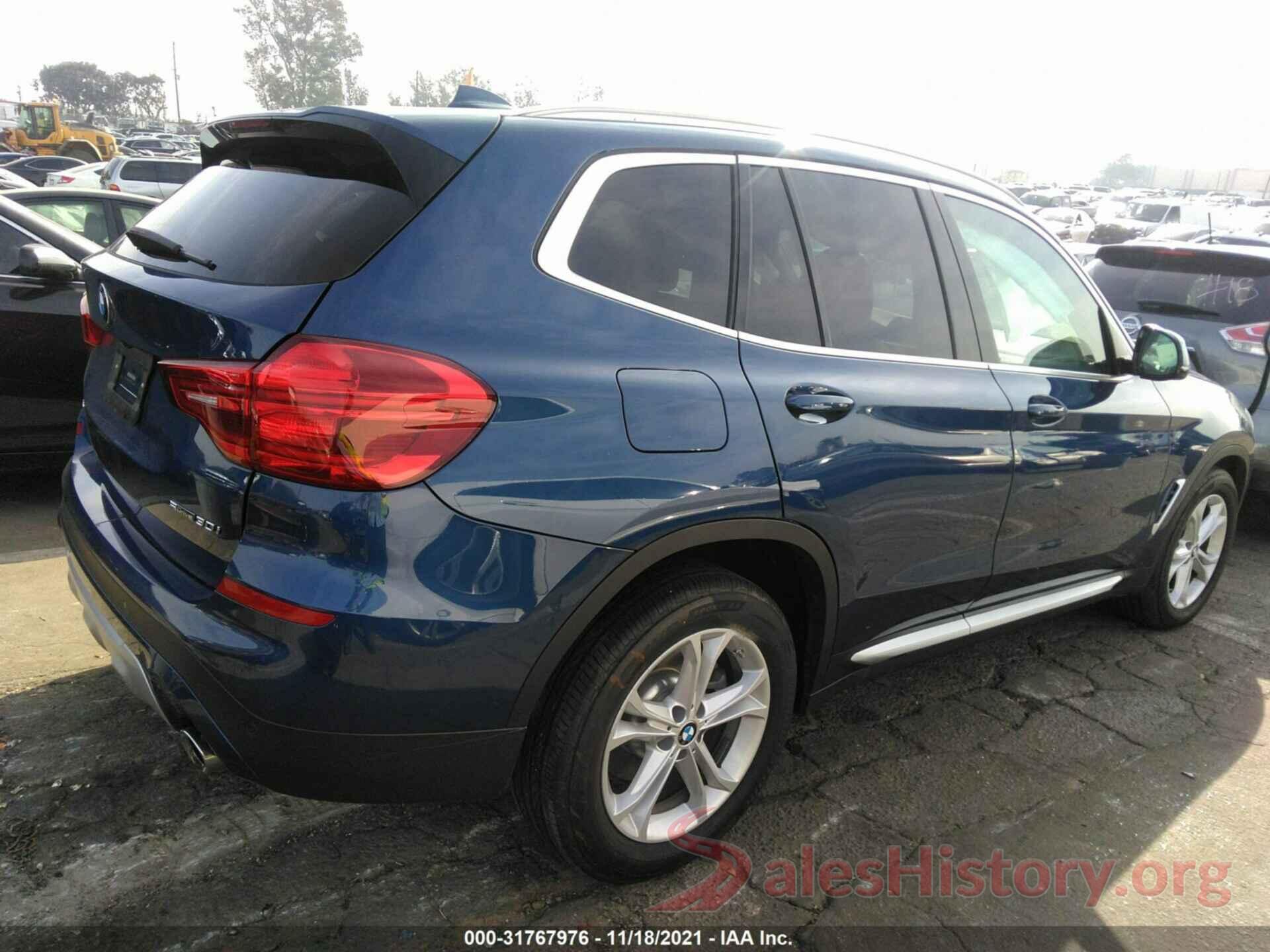 5UXTR7C56KLR48292 2019 BMW X3