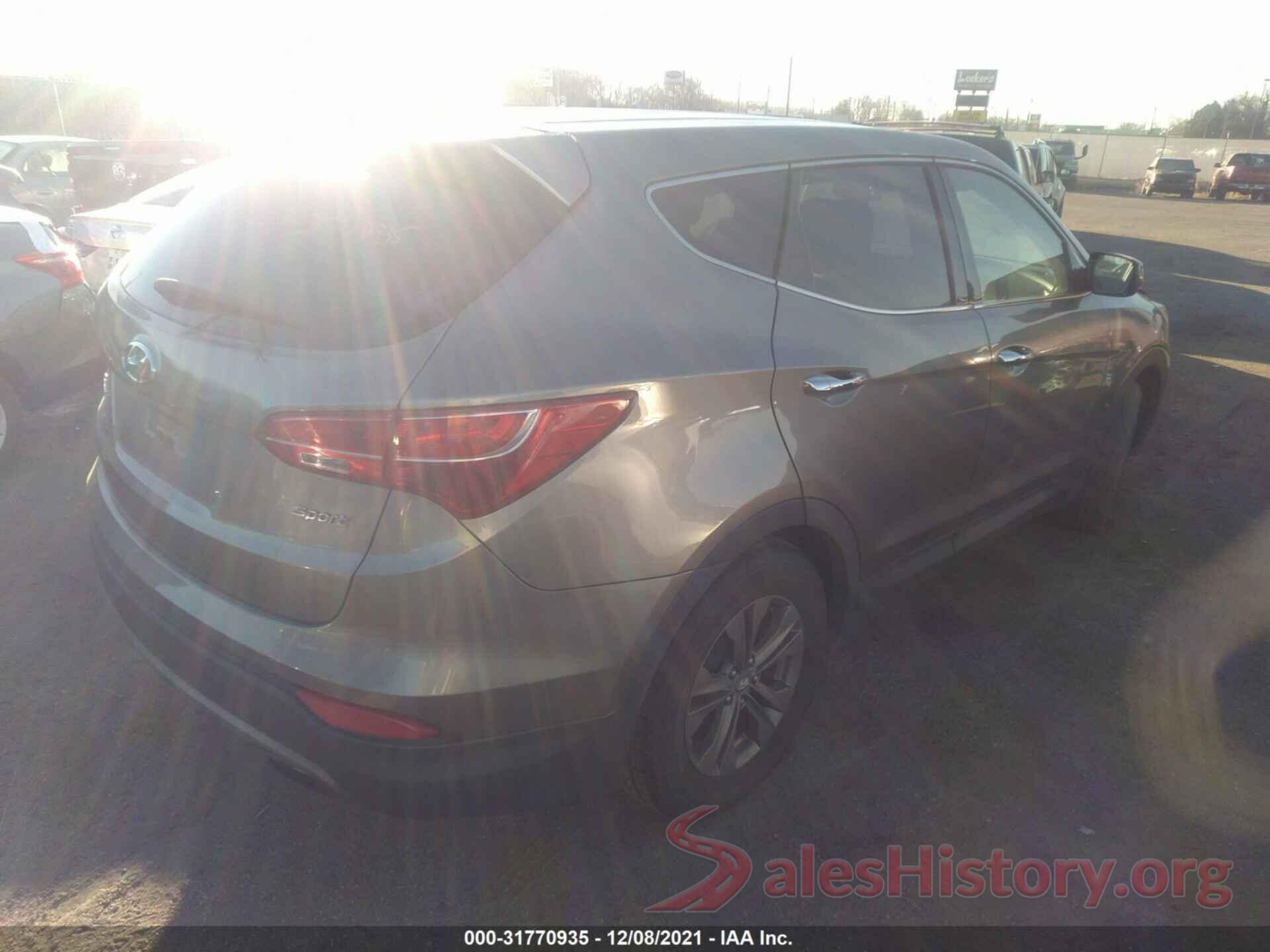 5XYZT3LBXDG082977 2013 HYUNDAI SANTA FE