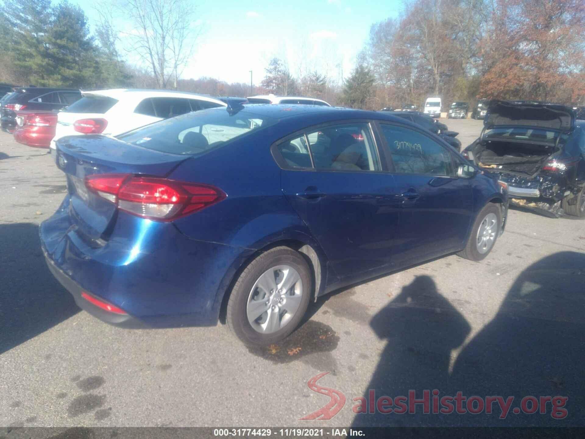 3KPFK4A78JE231146 2018 KIA FORTE