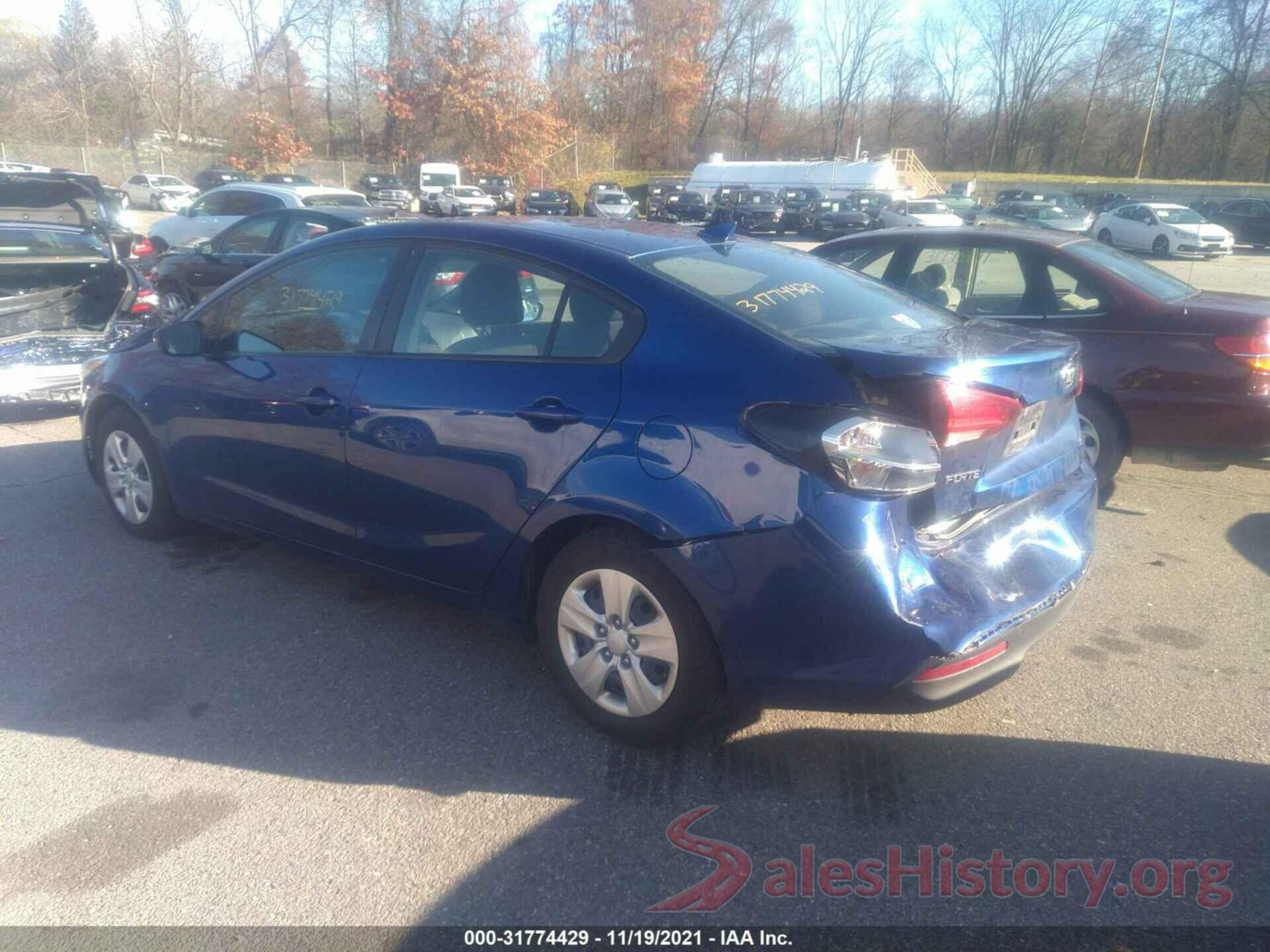 3KPFK4A78JE231146 2018 KIA FORTE