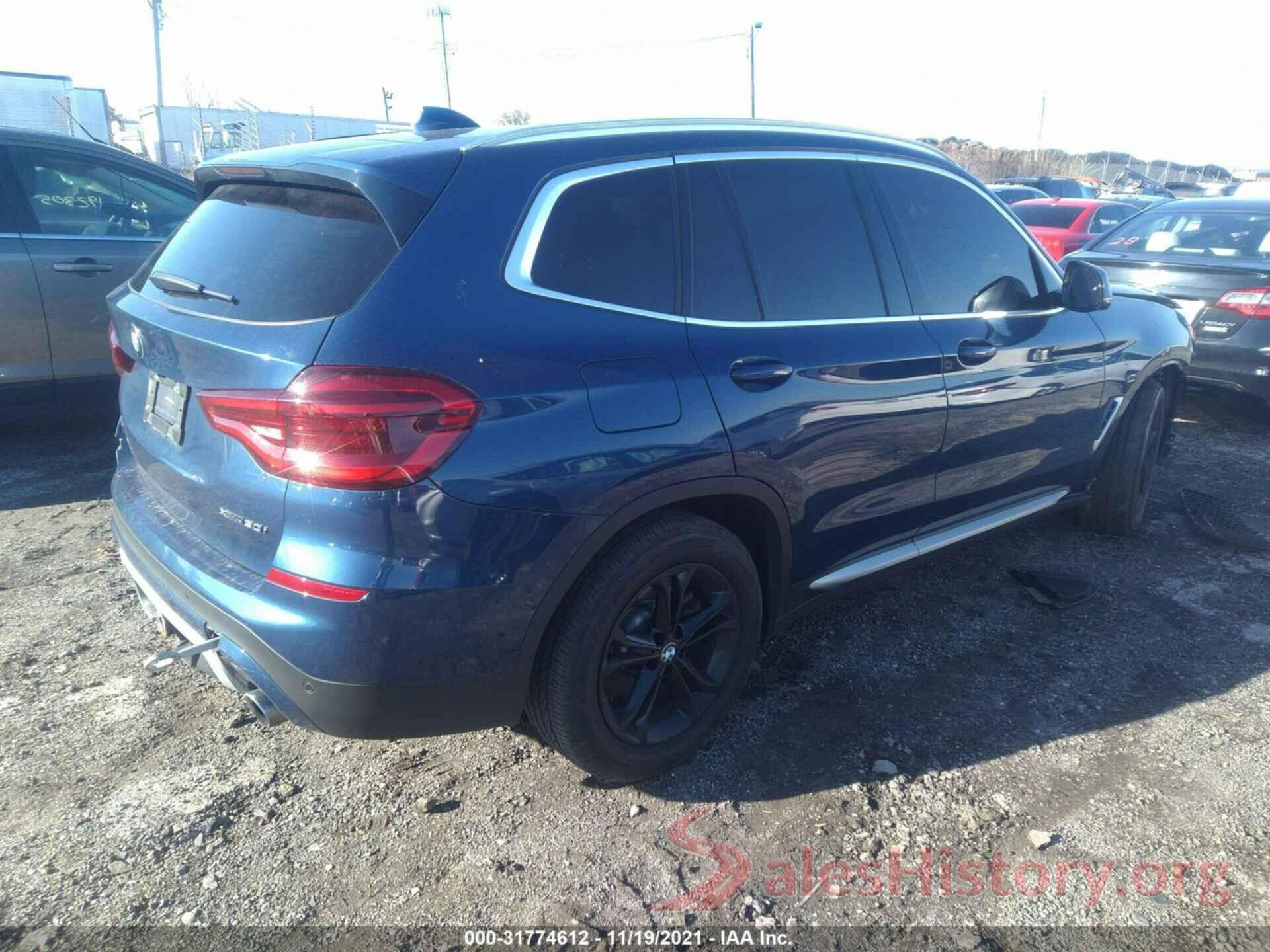 5UXTY5C07L9B28509 2020 BMW X3