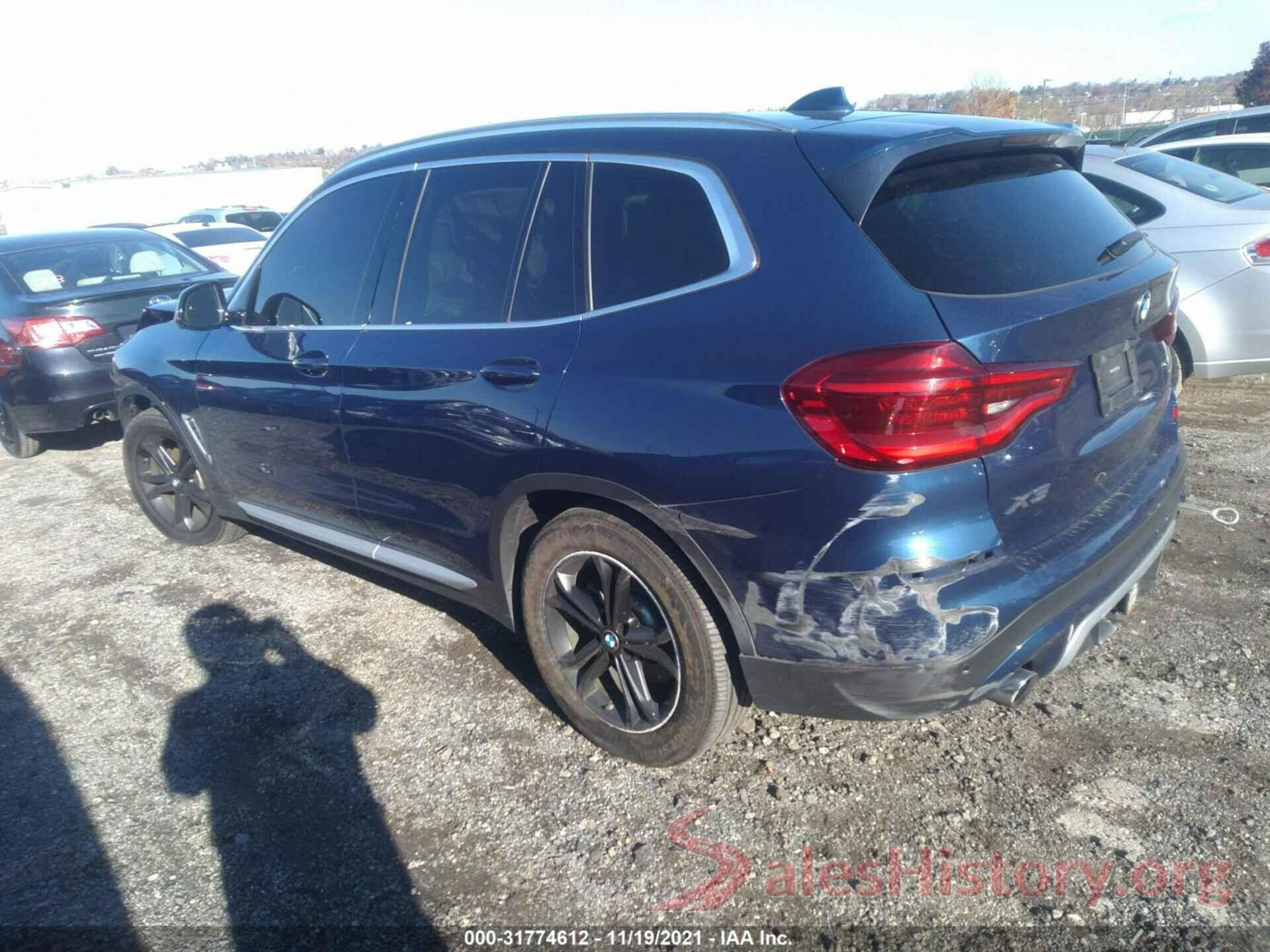 5UXTY5C07L9B28509 2020 BMW X3