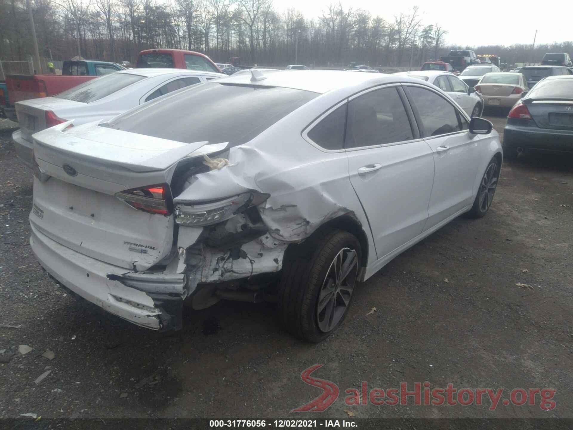 3FA6P0D95KR140729 2019 FORD FUSION