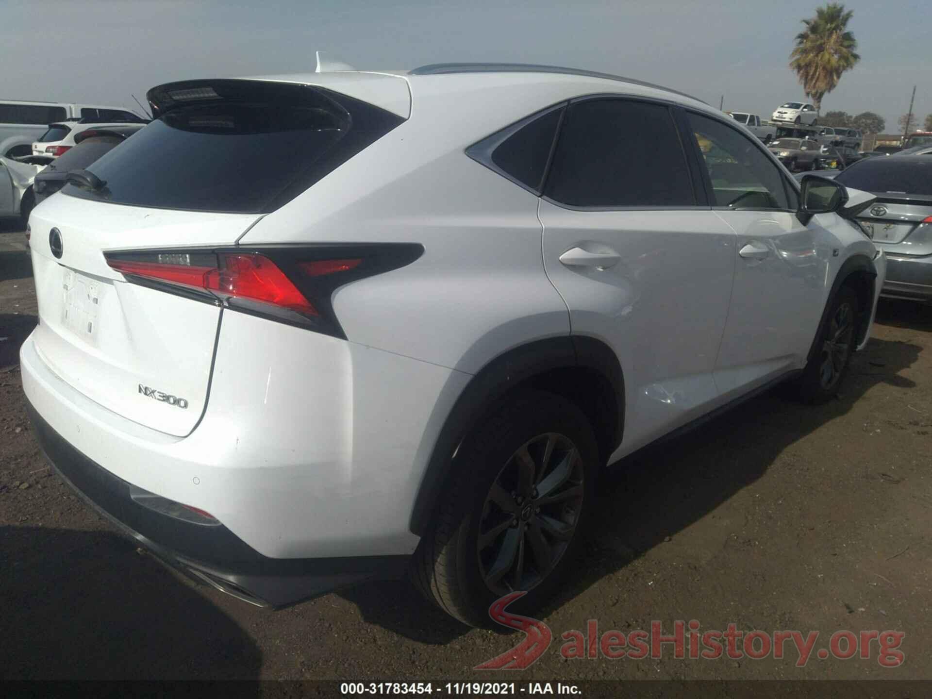 JTJSARBZ9M5022574 2021 LEXUS NX