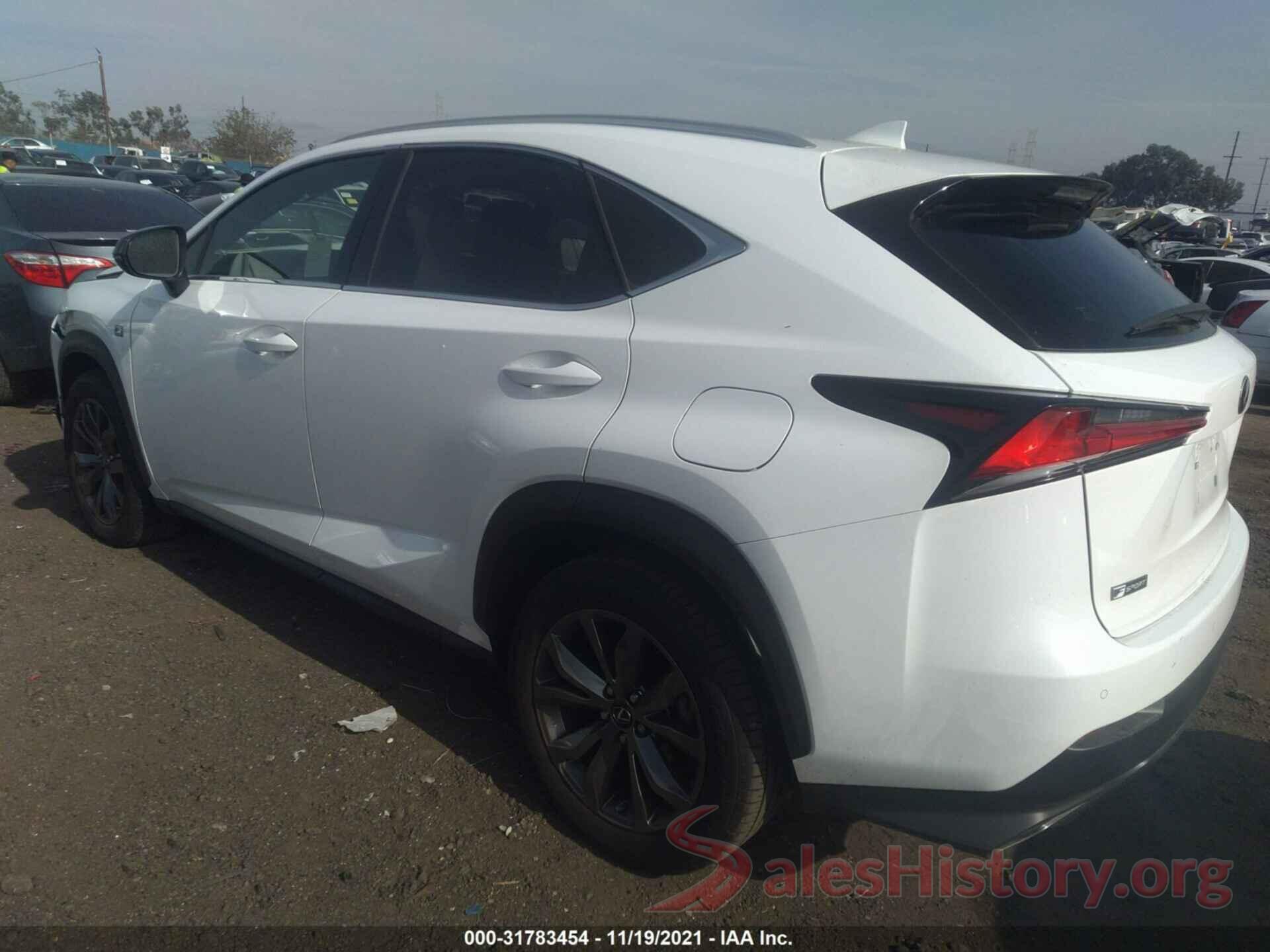 JTJSARBZ9M5022574 2021 LEXUS NX