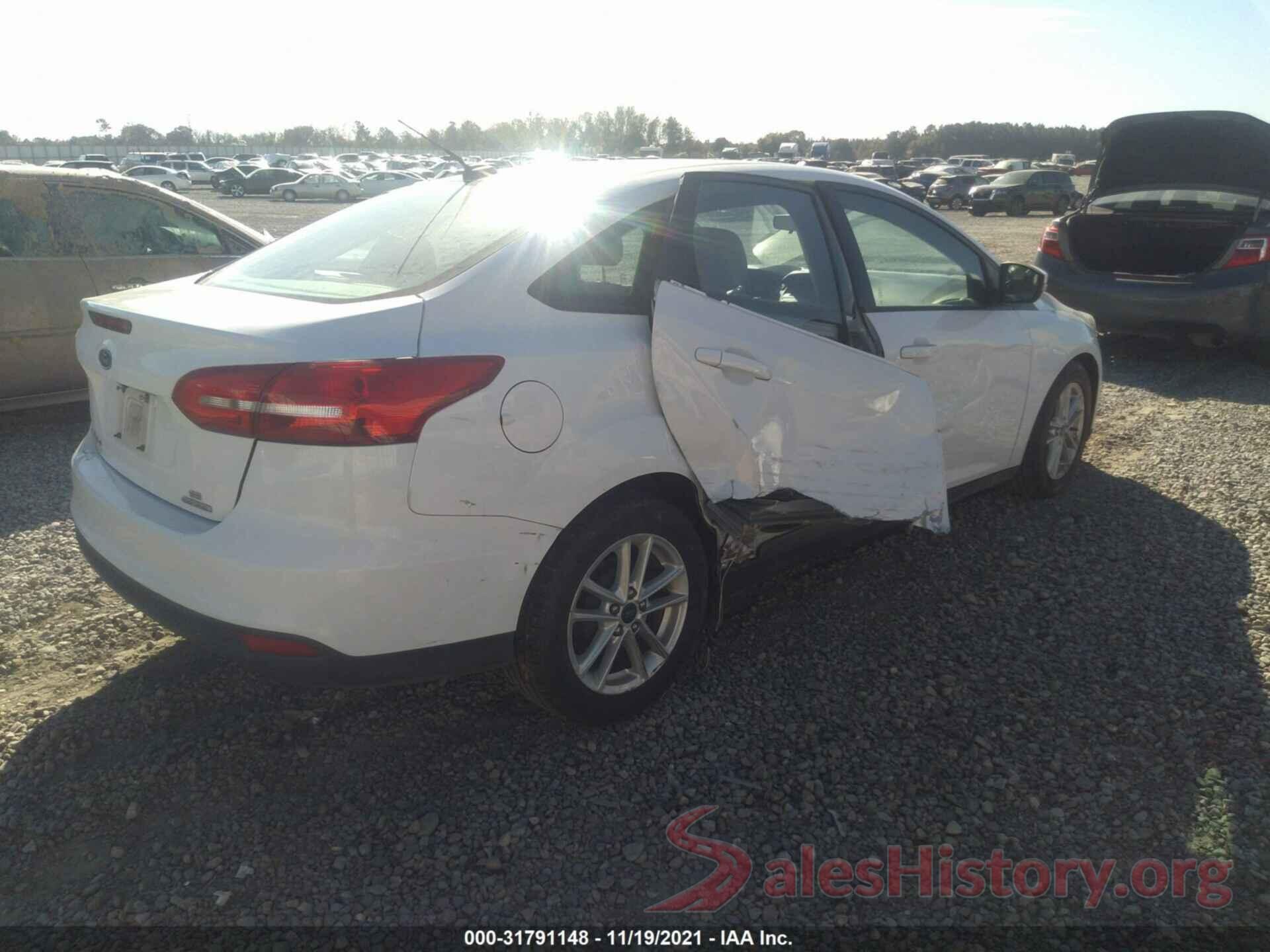 1FADP3F25GL352707 2016 FORD FOCUS