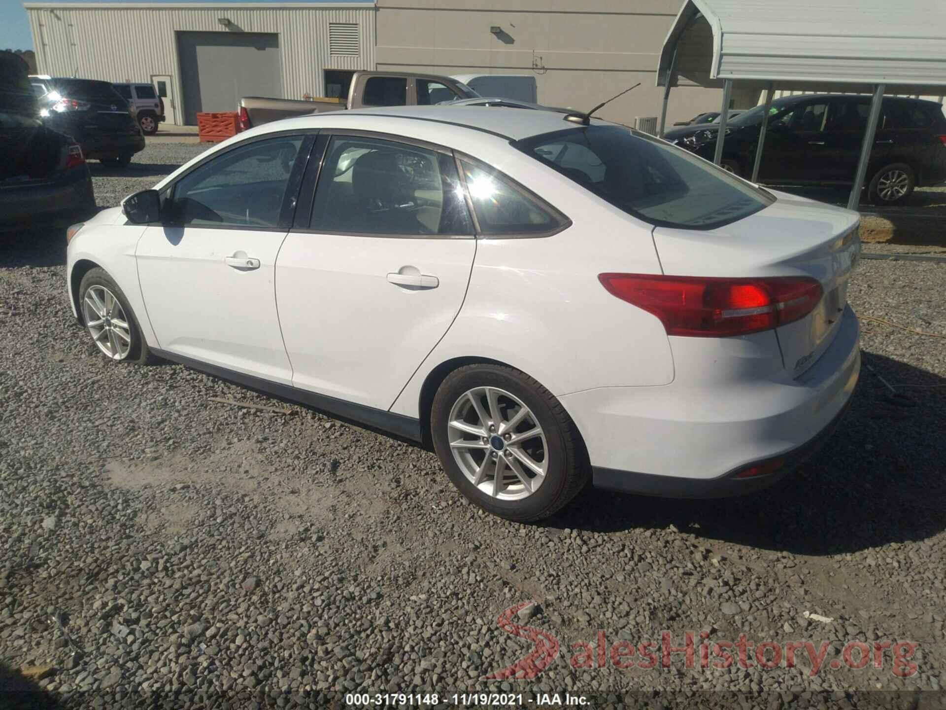 1FADP3F25GL352707 2016 FORD FOCUS