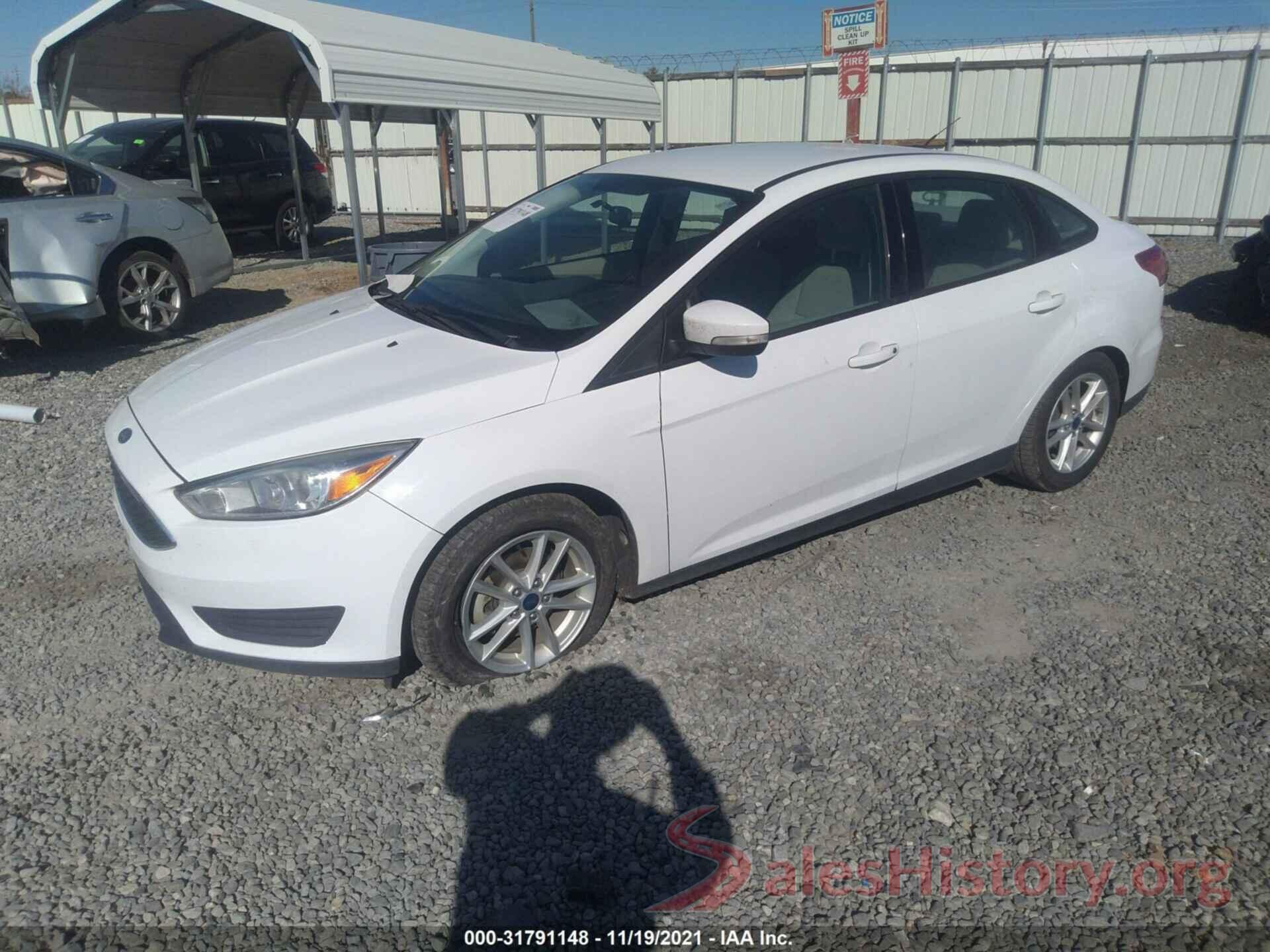 1FADP3F25GL352707 2016 FORD FOCUS