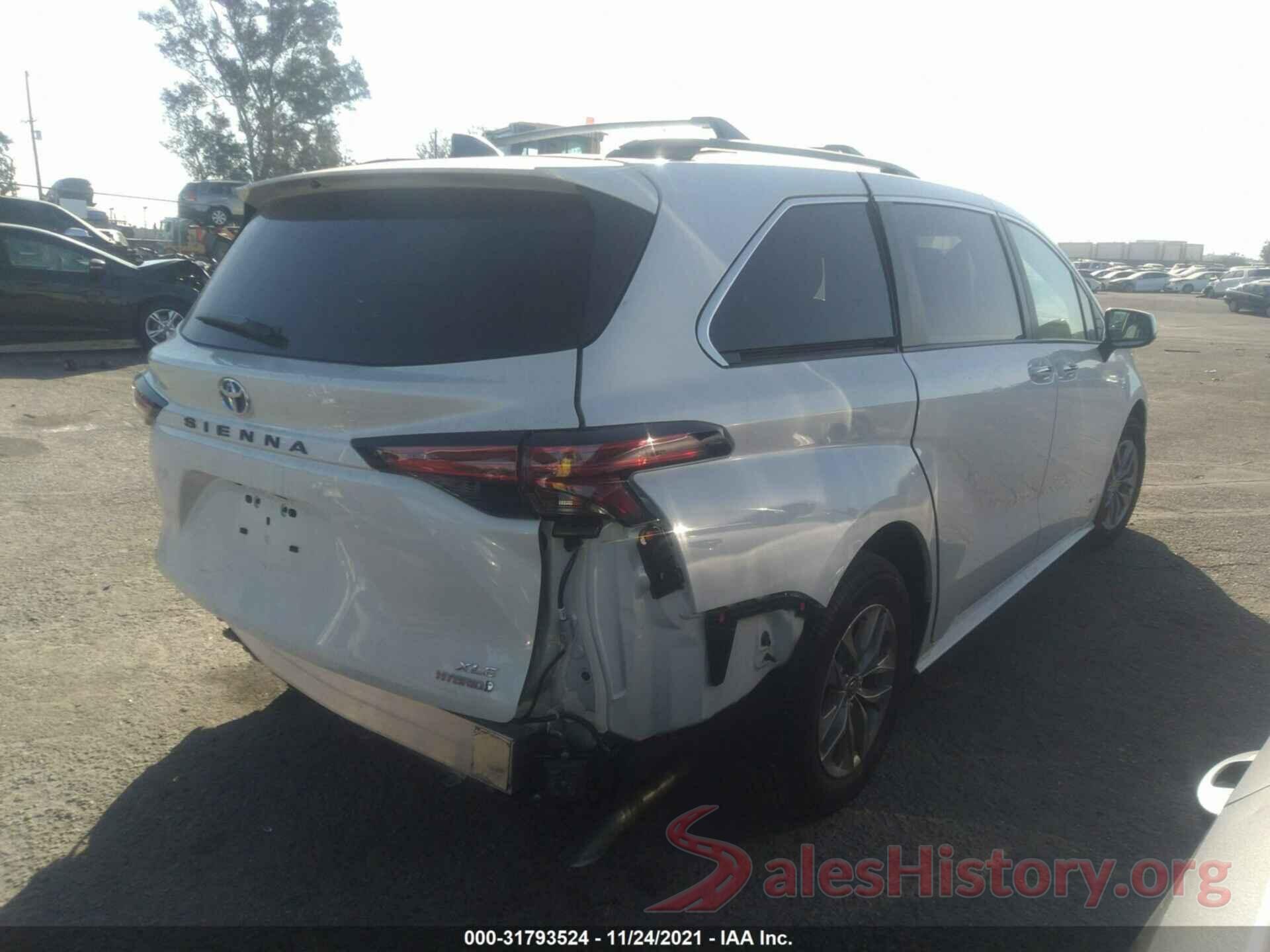 5TDYRKEC5MS061905 2021 TOYOTA SIENNA