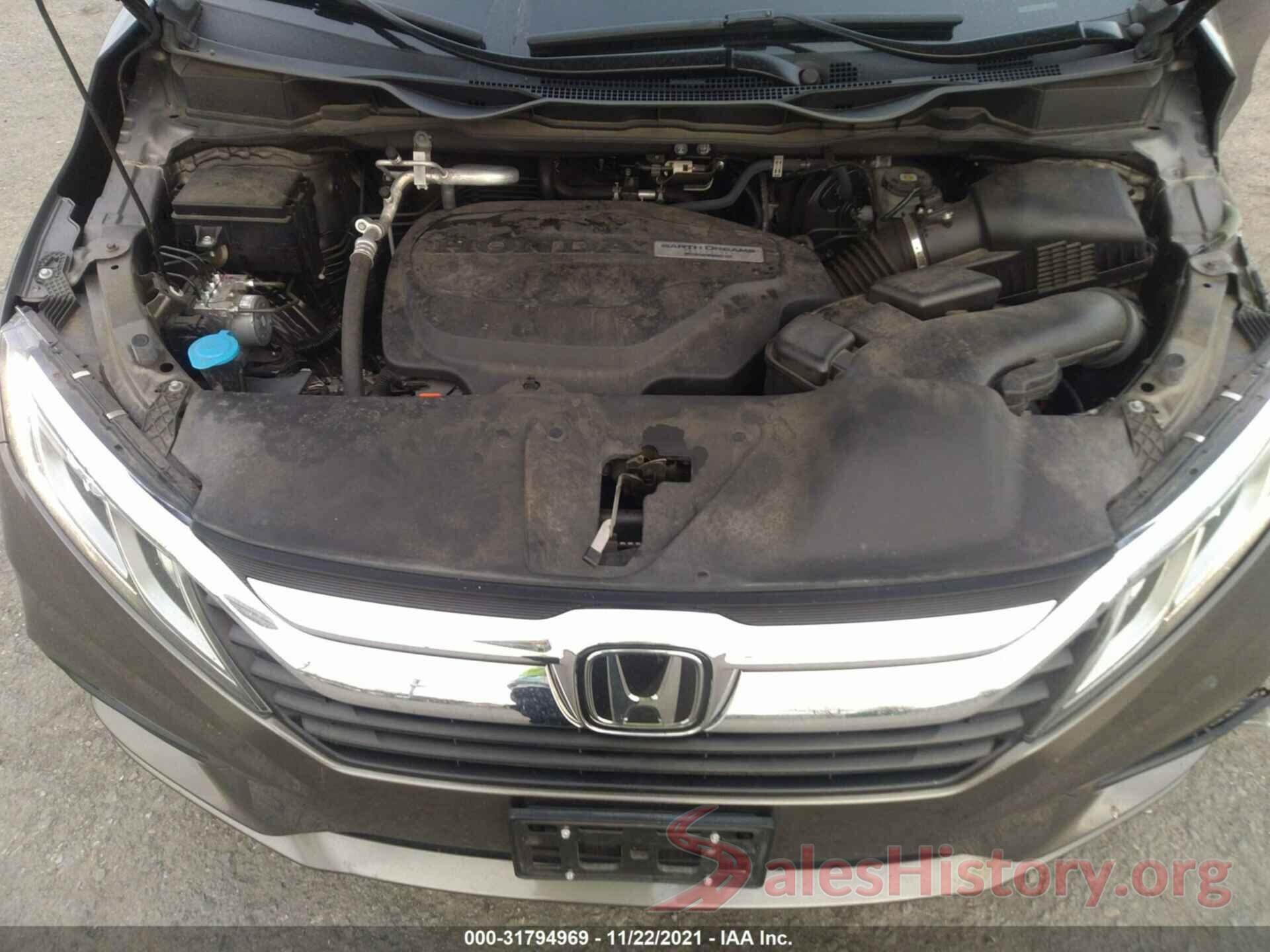 5FNRL6H78KB078002 2019 HONDA ODYSSEY