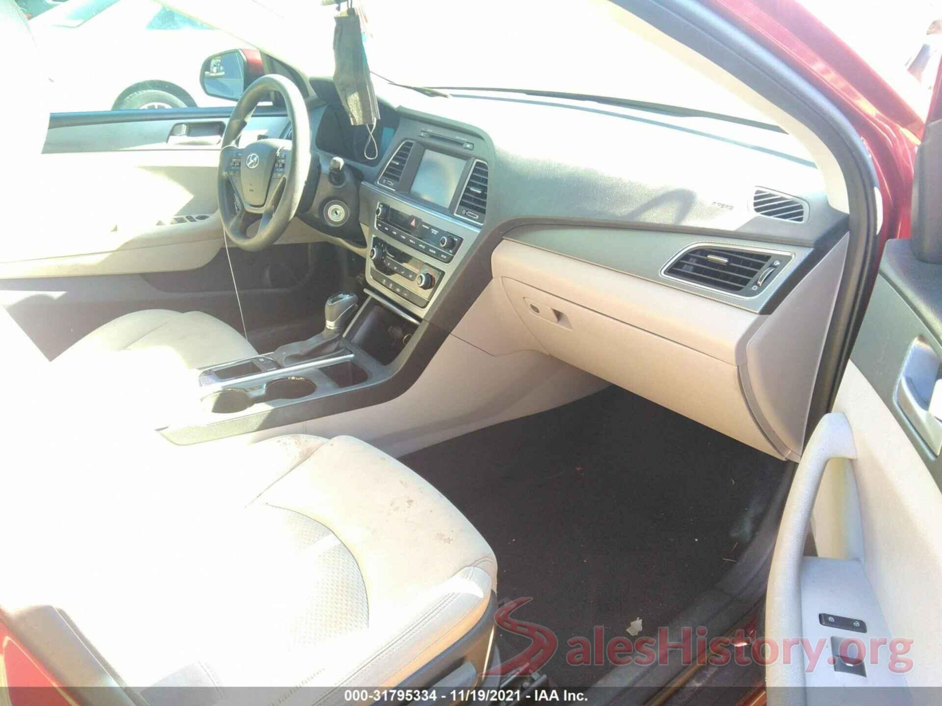 5NPE24AF6GH381506 2016 HYUNDAI SONATA