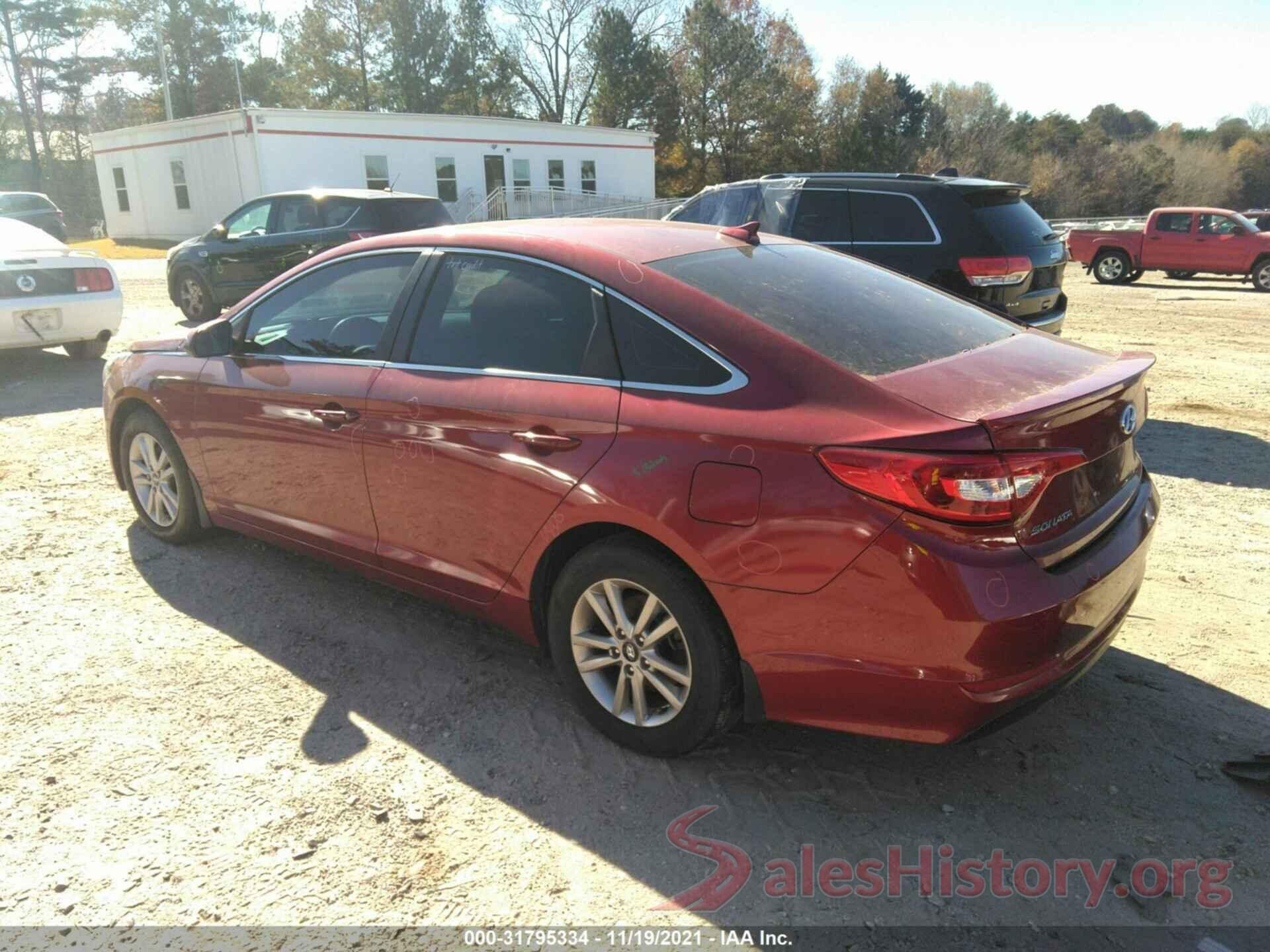 5NPE24AF6GH381506 2016 HYUNDAI SONATA