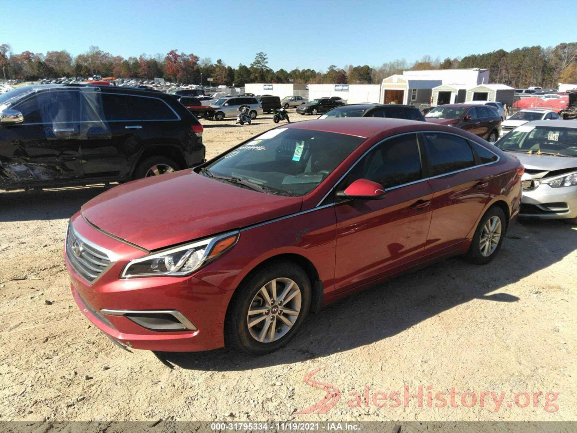 5NPE24AF6GH381506 2016 HYUNDAI SONATA