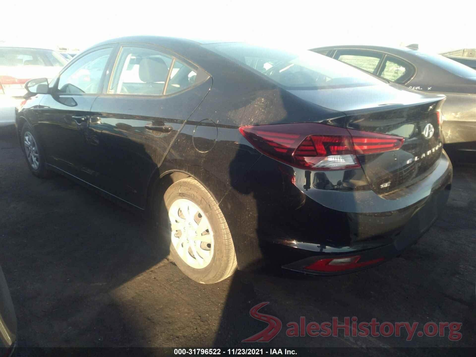 5NPD74LF7KH431364 2019 HYUNDAI ELANTRA