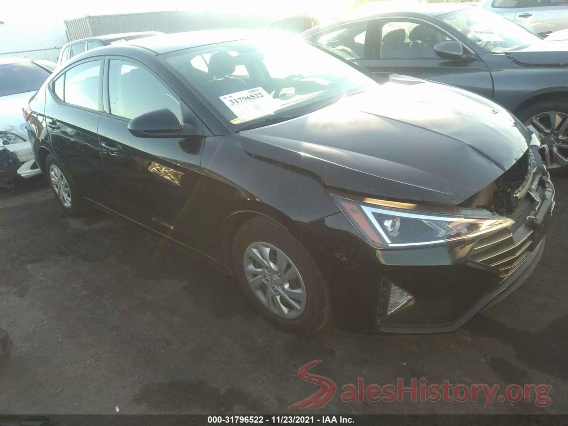 5NPD74LF7KH431364 2019 HYUNDAI ELANTRA