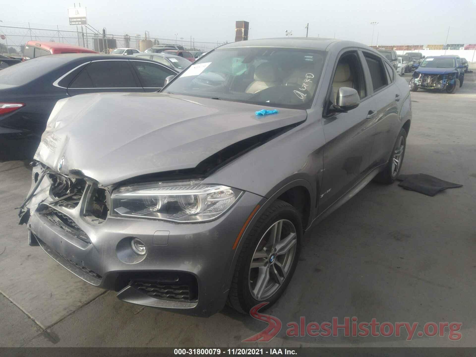 5UXKU0C59G0F99626 2016 BMW X6