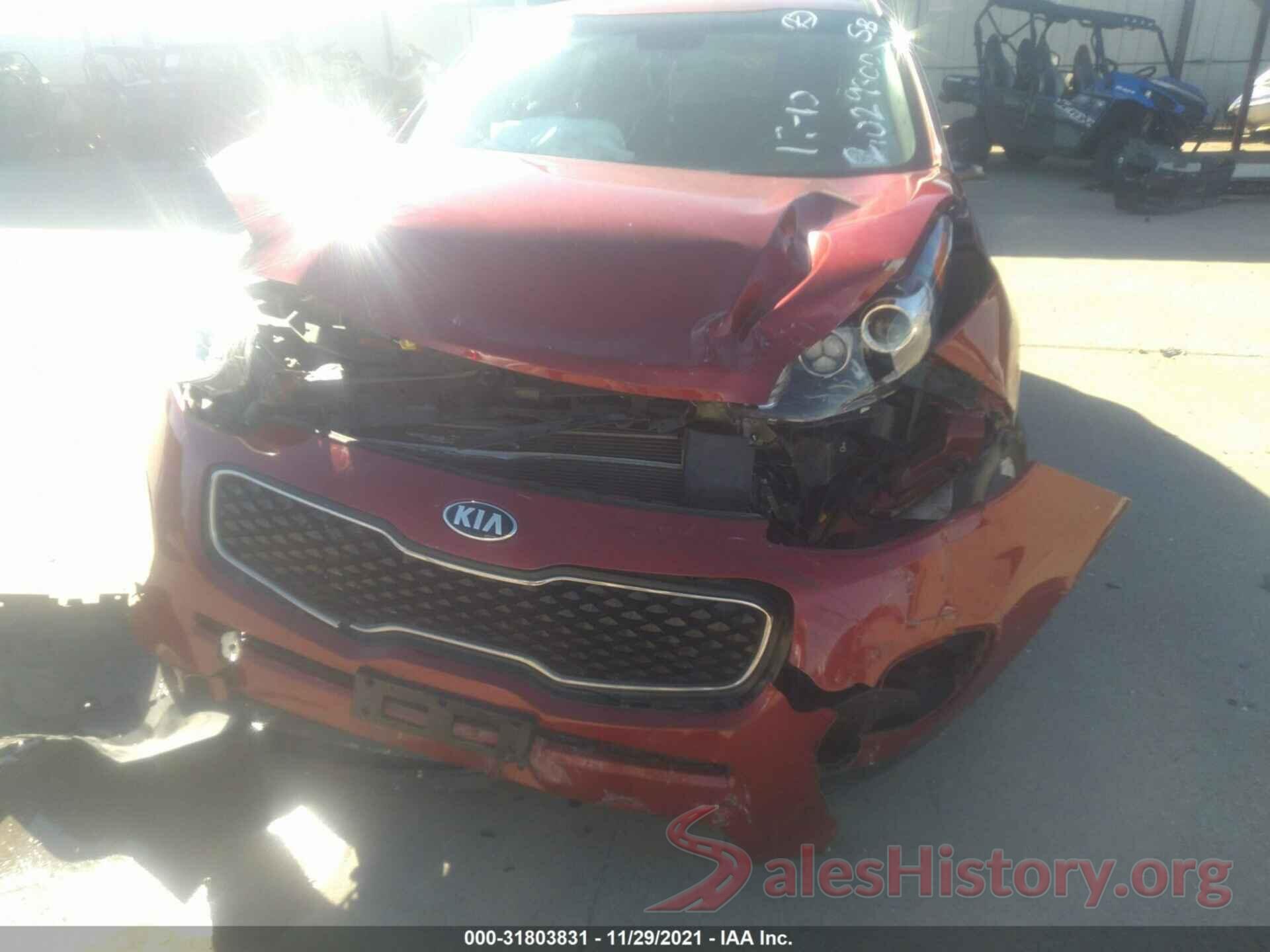 KNDPM3AC1H7205763 2017 KIA SPORTAGE