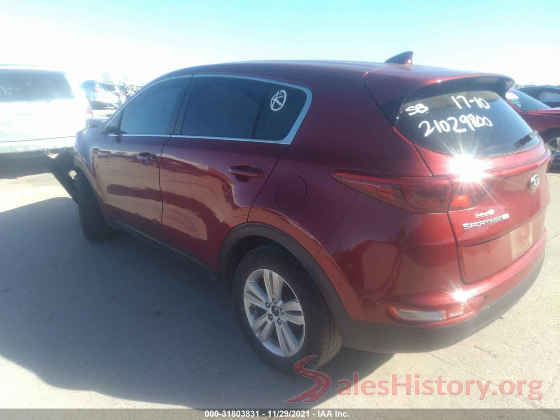 KNDPM3AC1H7205763 2017 KIA SPORTAGE