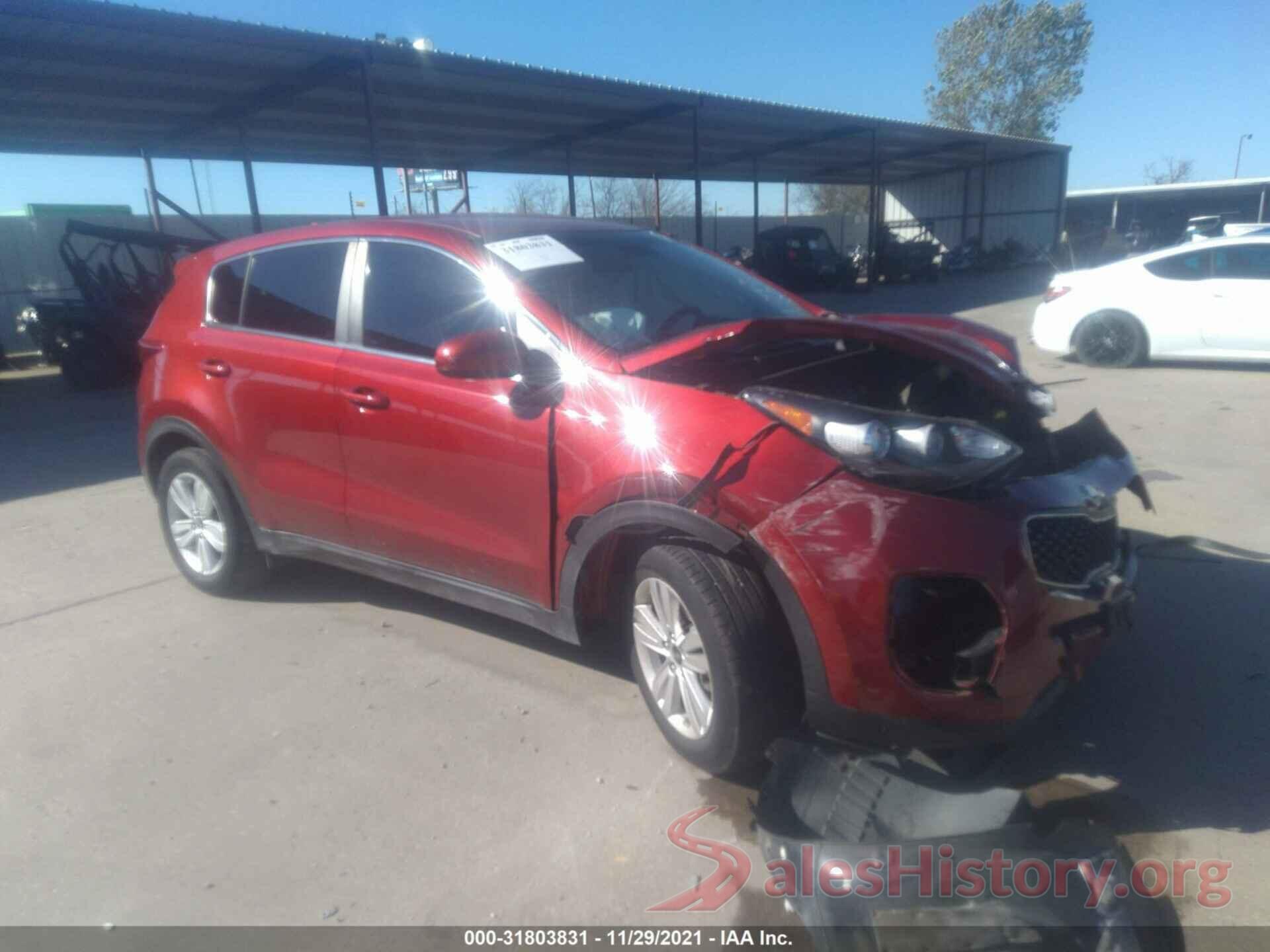 KNDPM3AC1H7205763 2017 KIA SPORTAGE