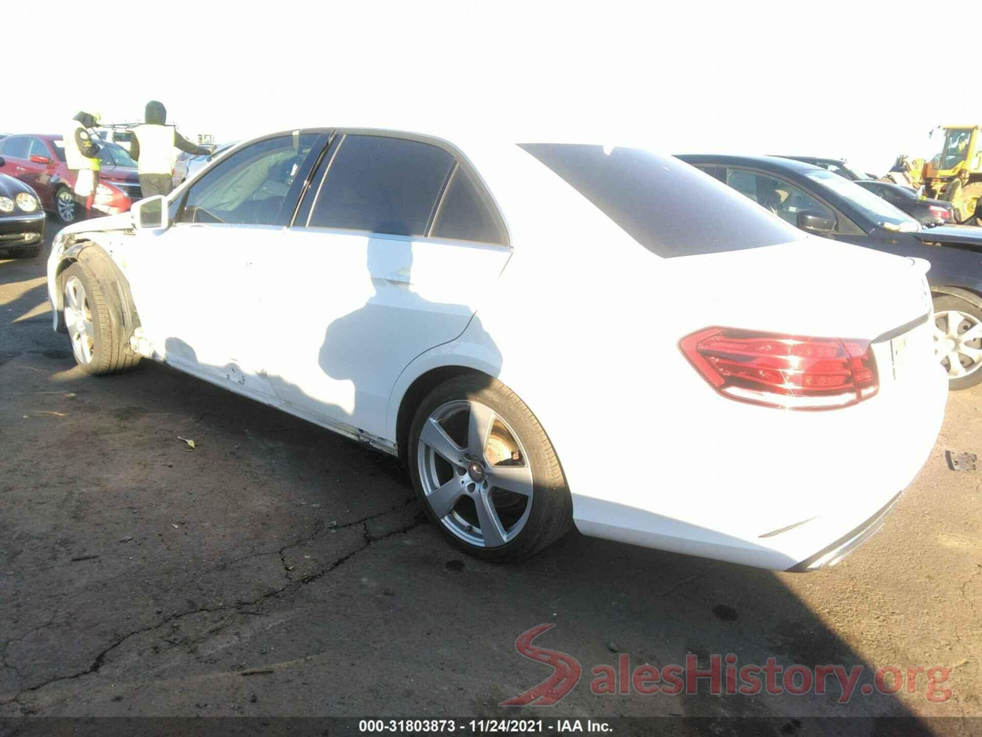 WDDHF5KB2EA846862 2014 MERCEDES-BENZ E-CLASS