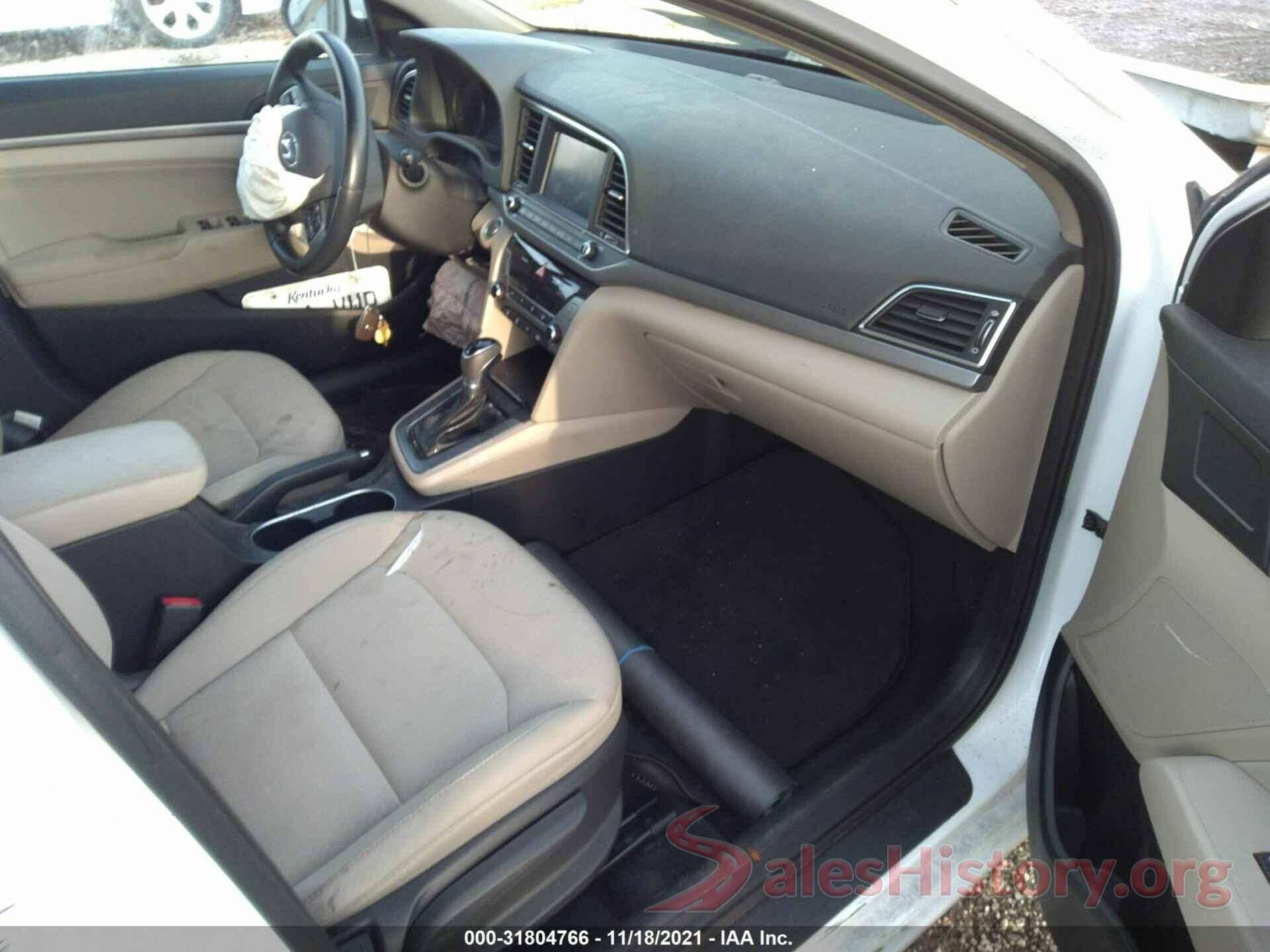 5NPD84LF8HH017208 2017 HYUNDAI ELANTRA