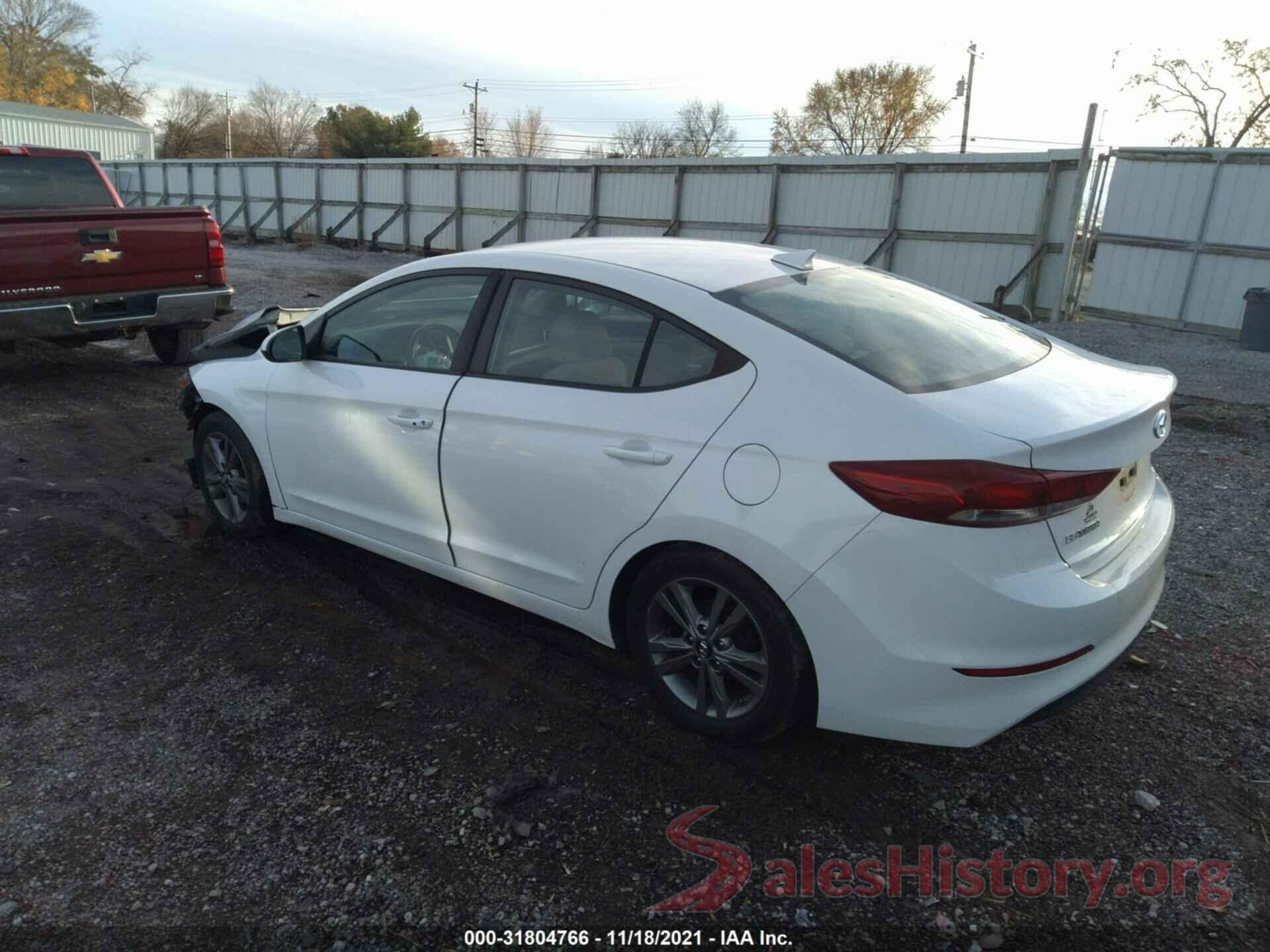 5NPD84LF8HH017208 2017 HYUNDAI ELANTRA