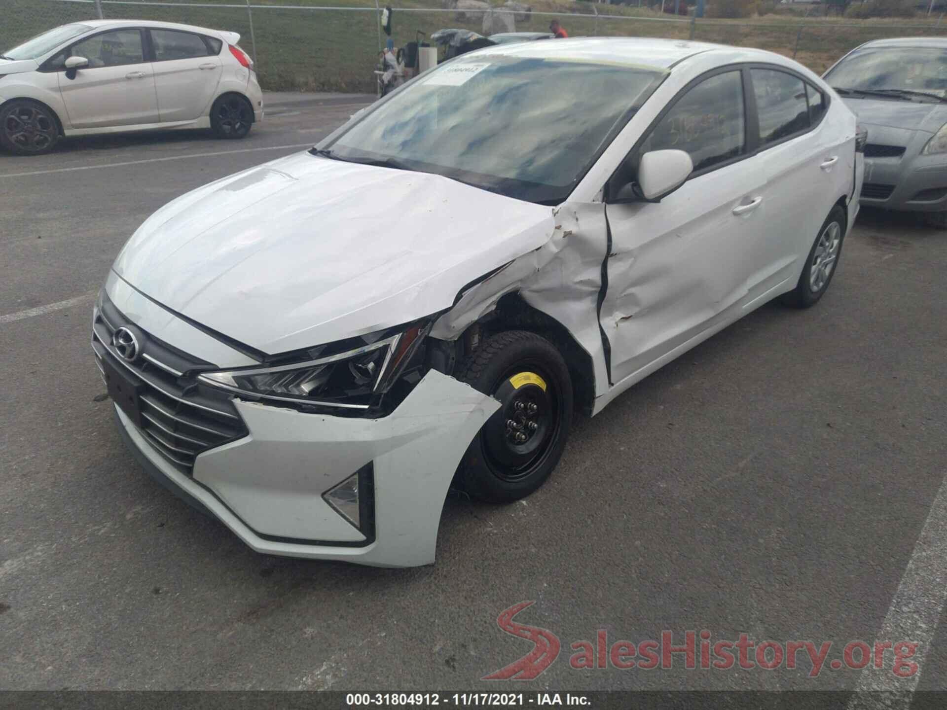 5NPD74LF7KH486218 2019 HYUNDAI ELANTRA