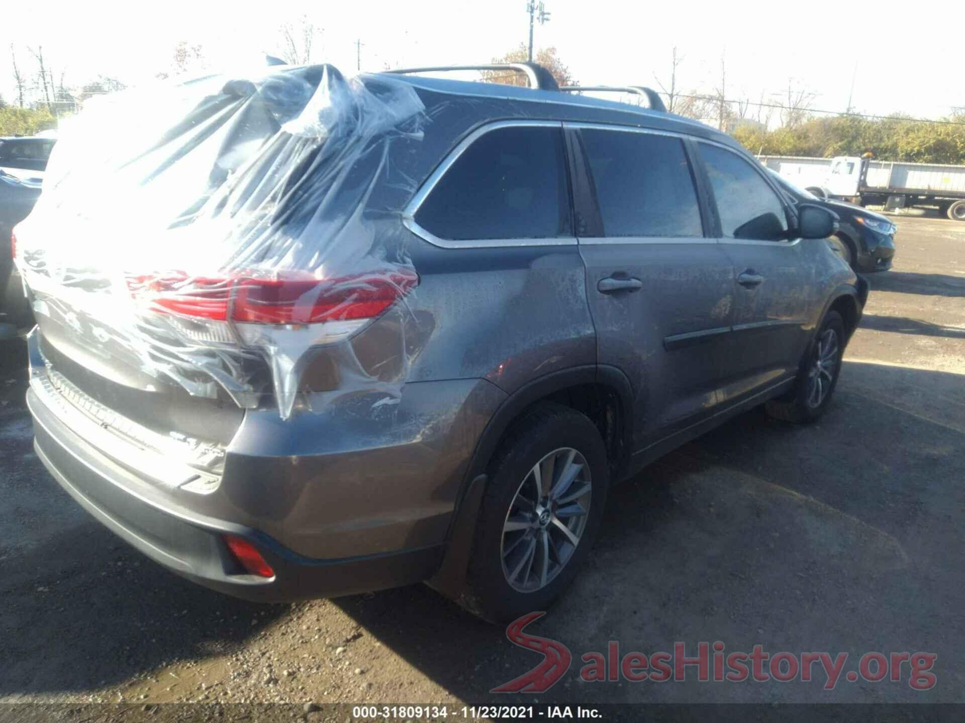 5TDJZRFH4JS535231 2018 TOYOTA HIGHLANDER