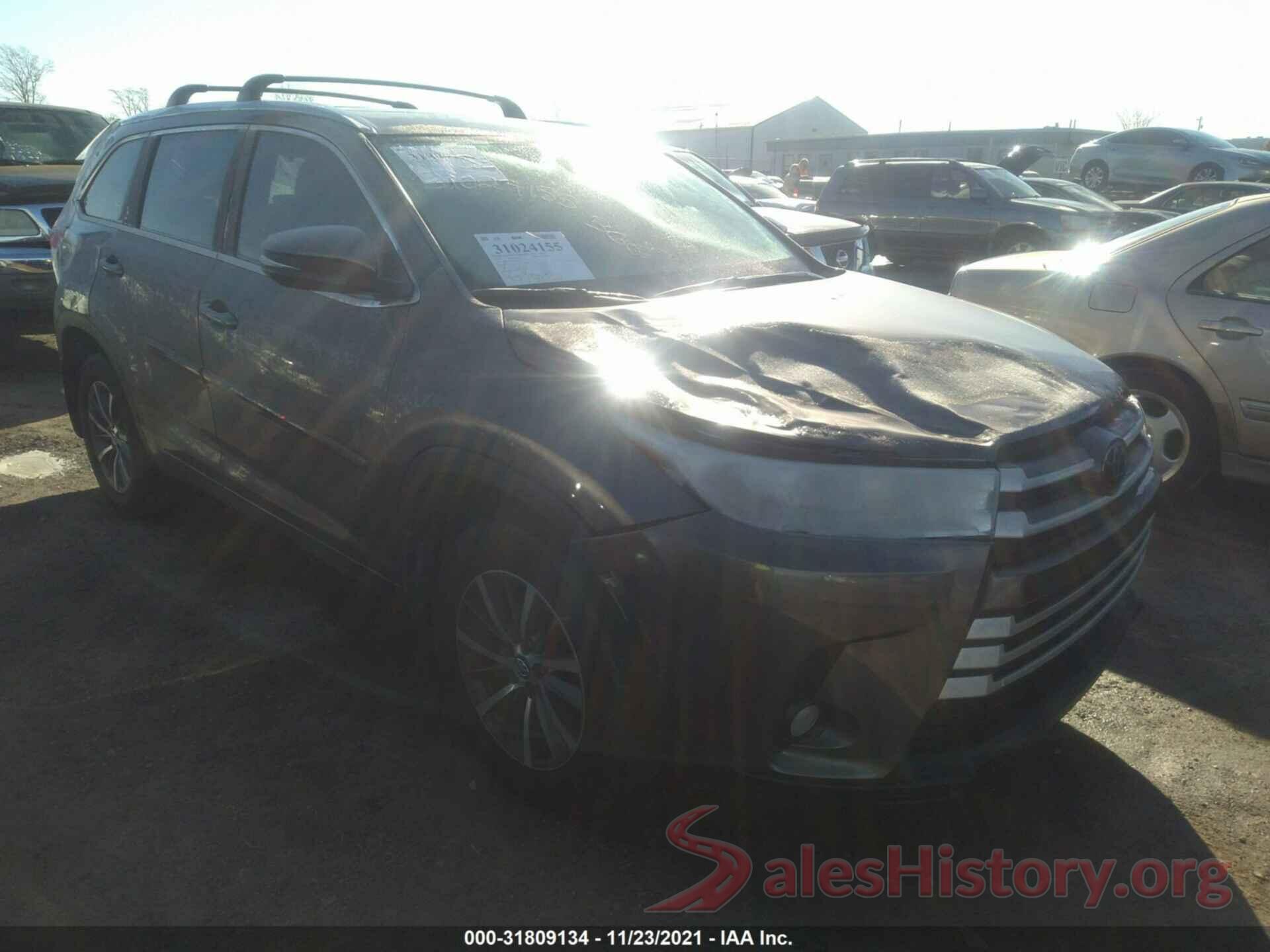 5TDJZRFH4JS535231 2018 TOYOTA HIGHLANDER