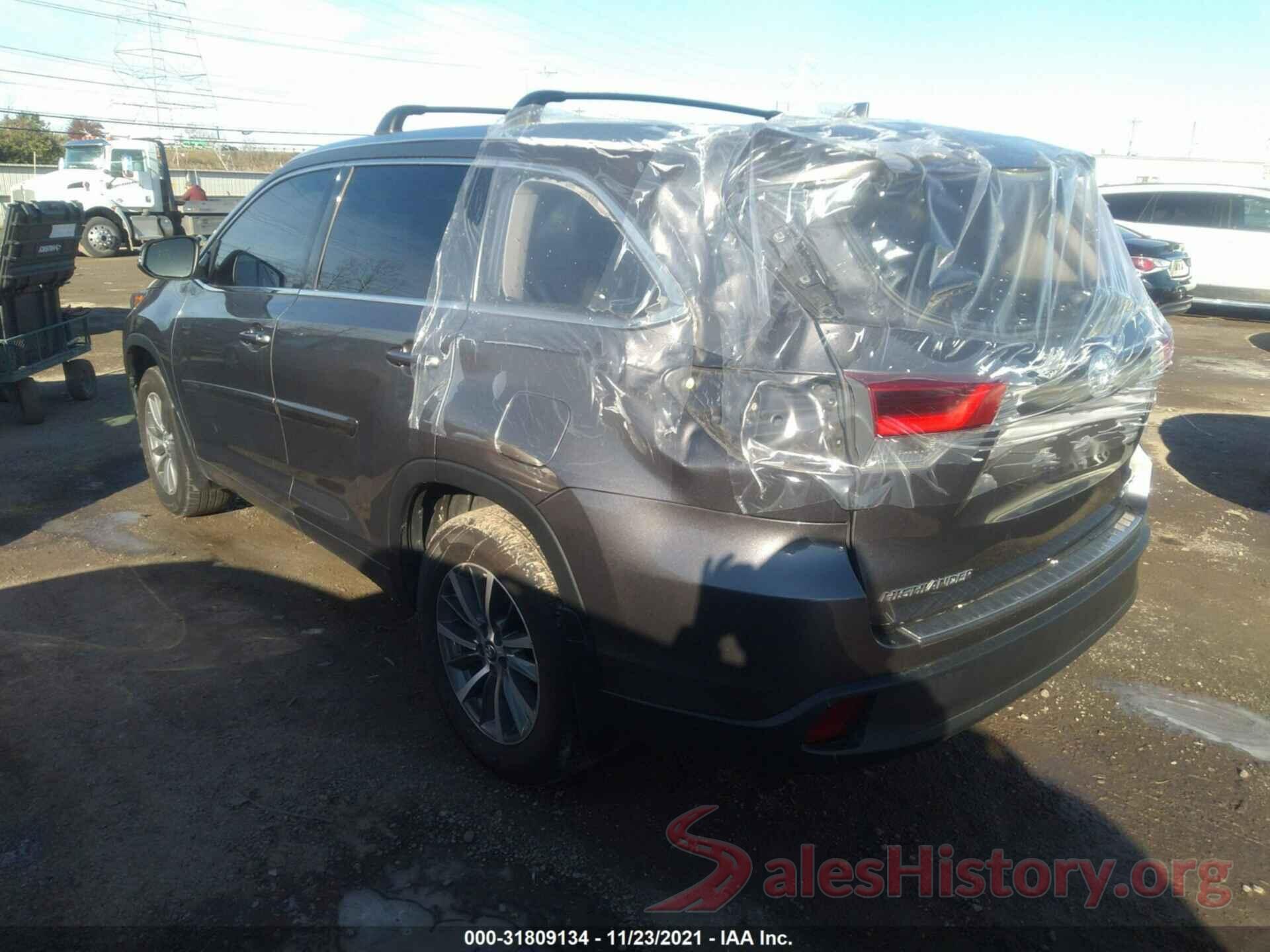 5TDJZRFH4JS535231 2018 TOYOTA HIGHLANDER