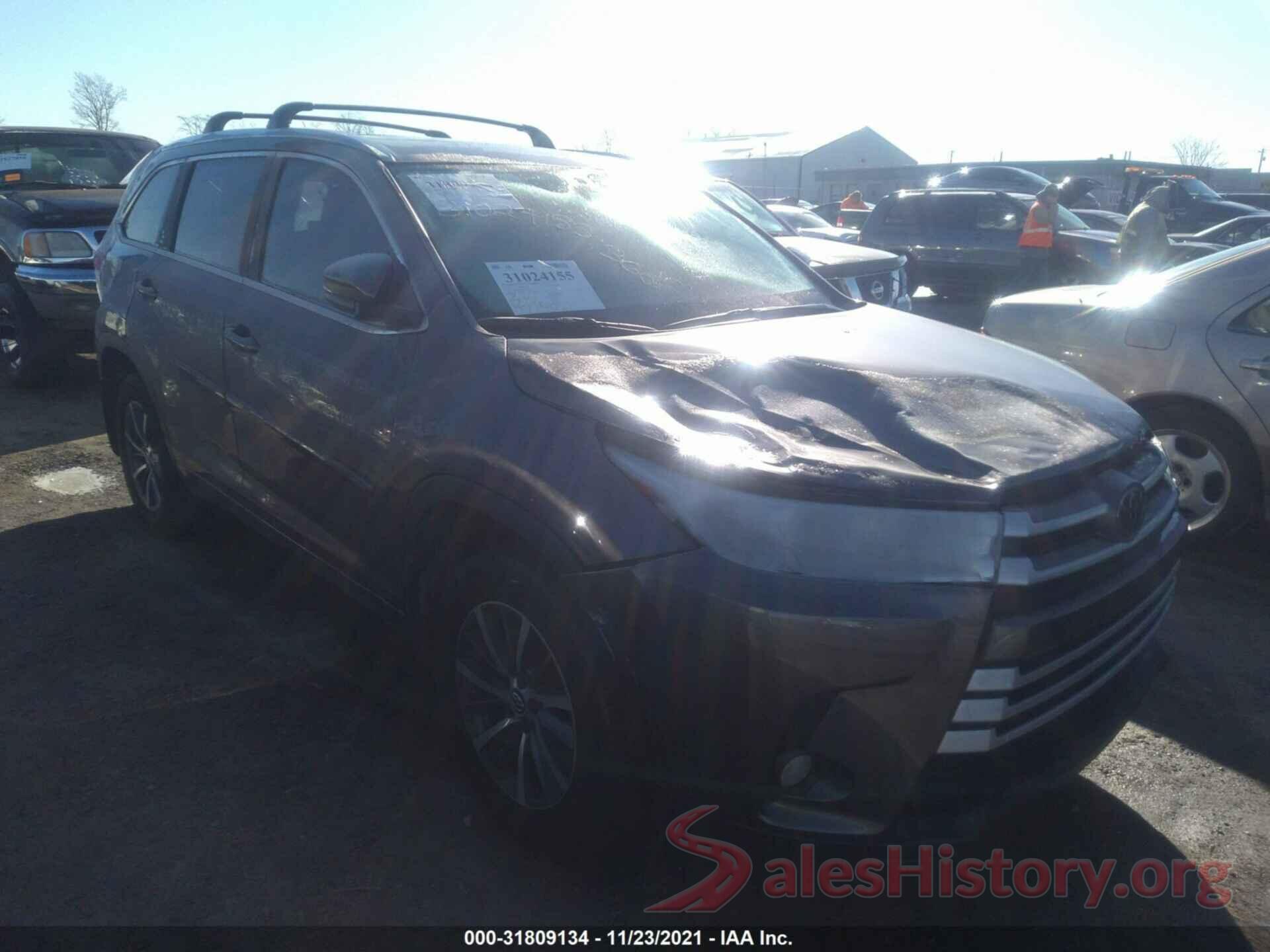 5TDJZRFH4JS535231 2018 TOYOTA HIGHLANDER