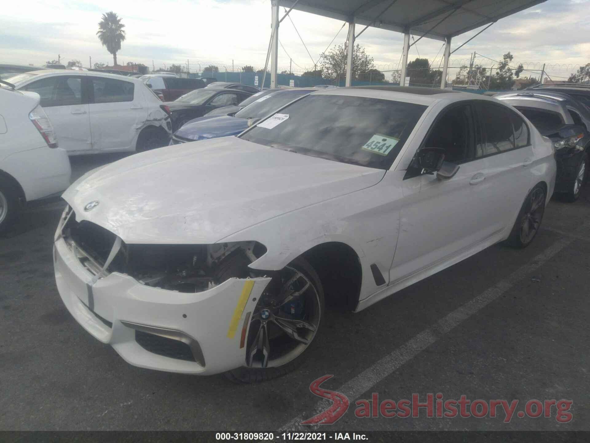 WBAJS7C05LCE33531 2020 BMW 5 SERIES