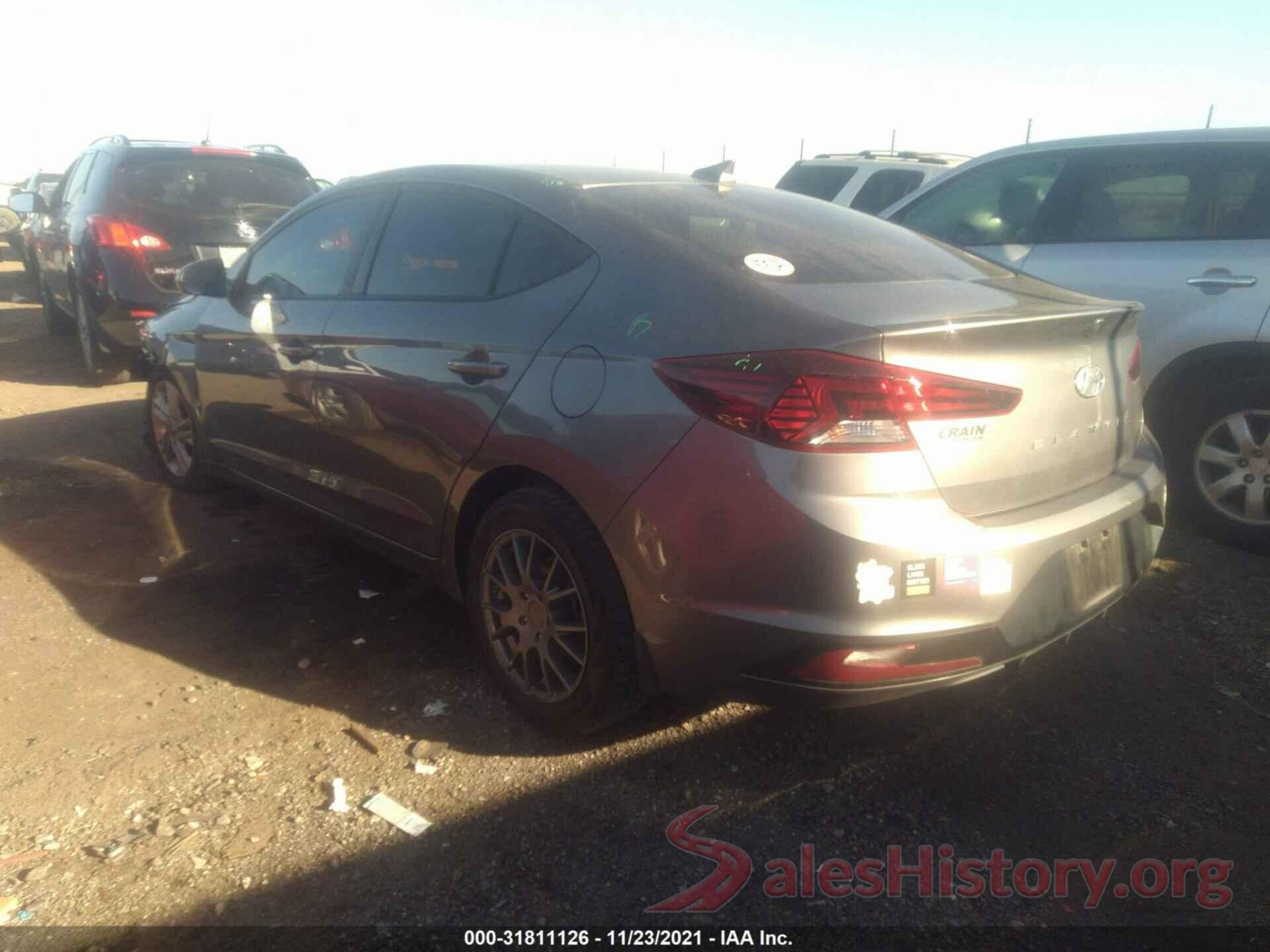 5NPD84LF0KH483593 2019 HYUNDAI ELANTRA