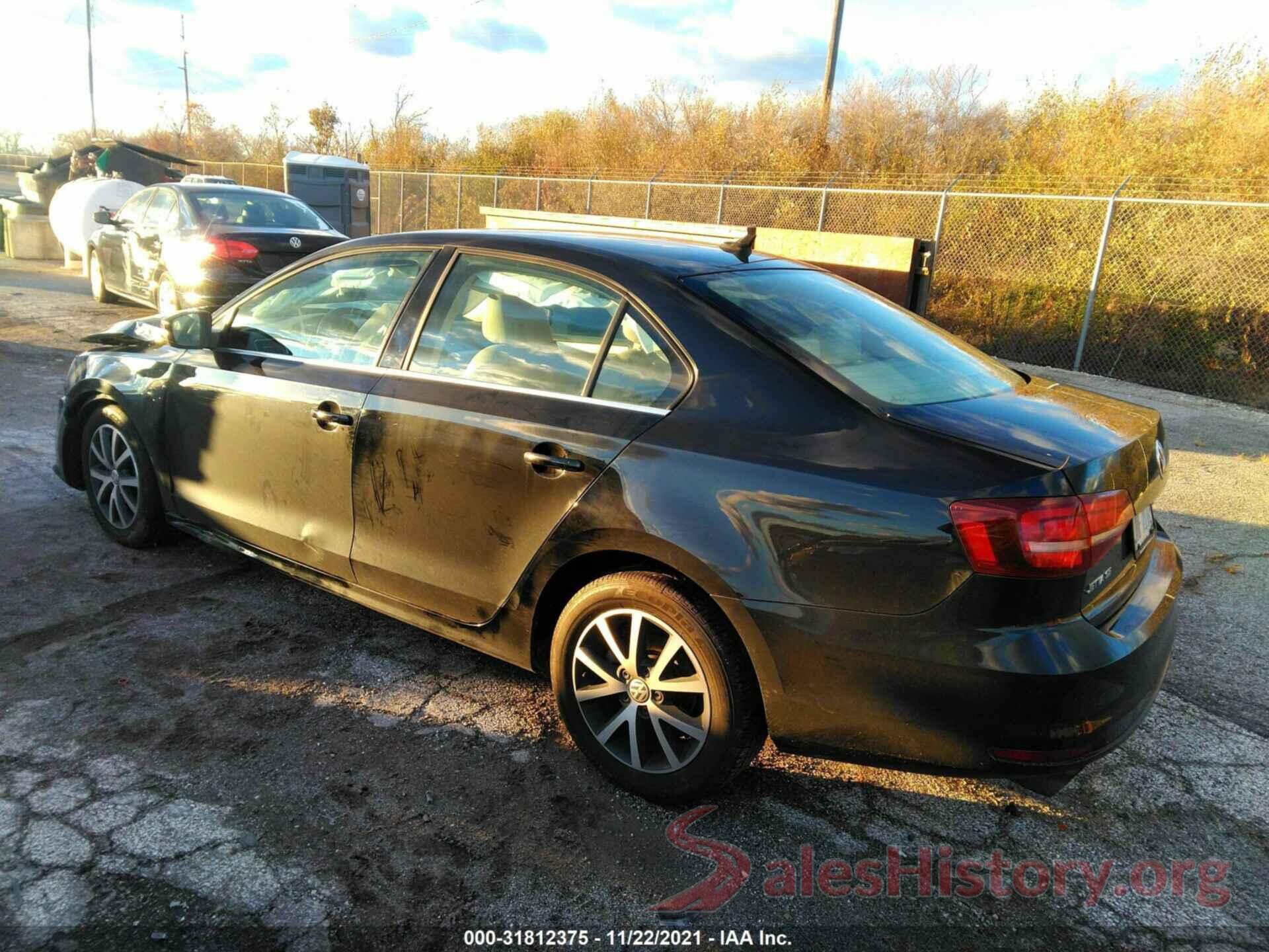 3VWDB7AJ3HM218659 2017 VOLKSWAGEN JETTA