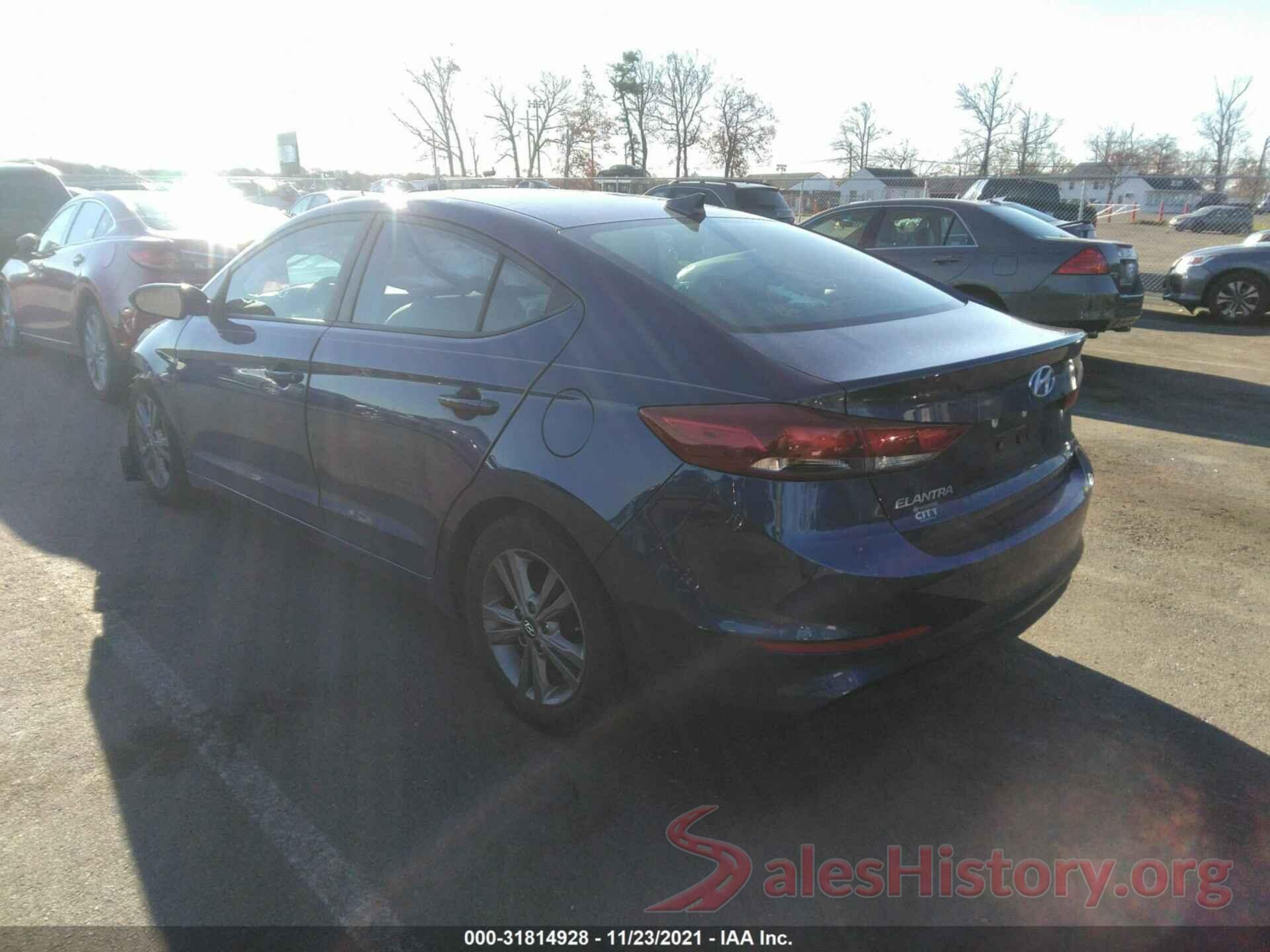 5NPD84LF3HH091121 2017 HYUNDAI ELANTRA