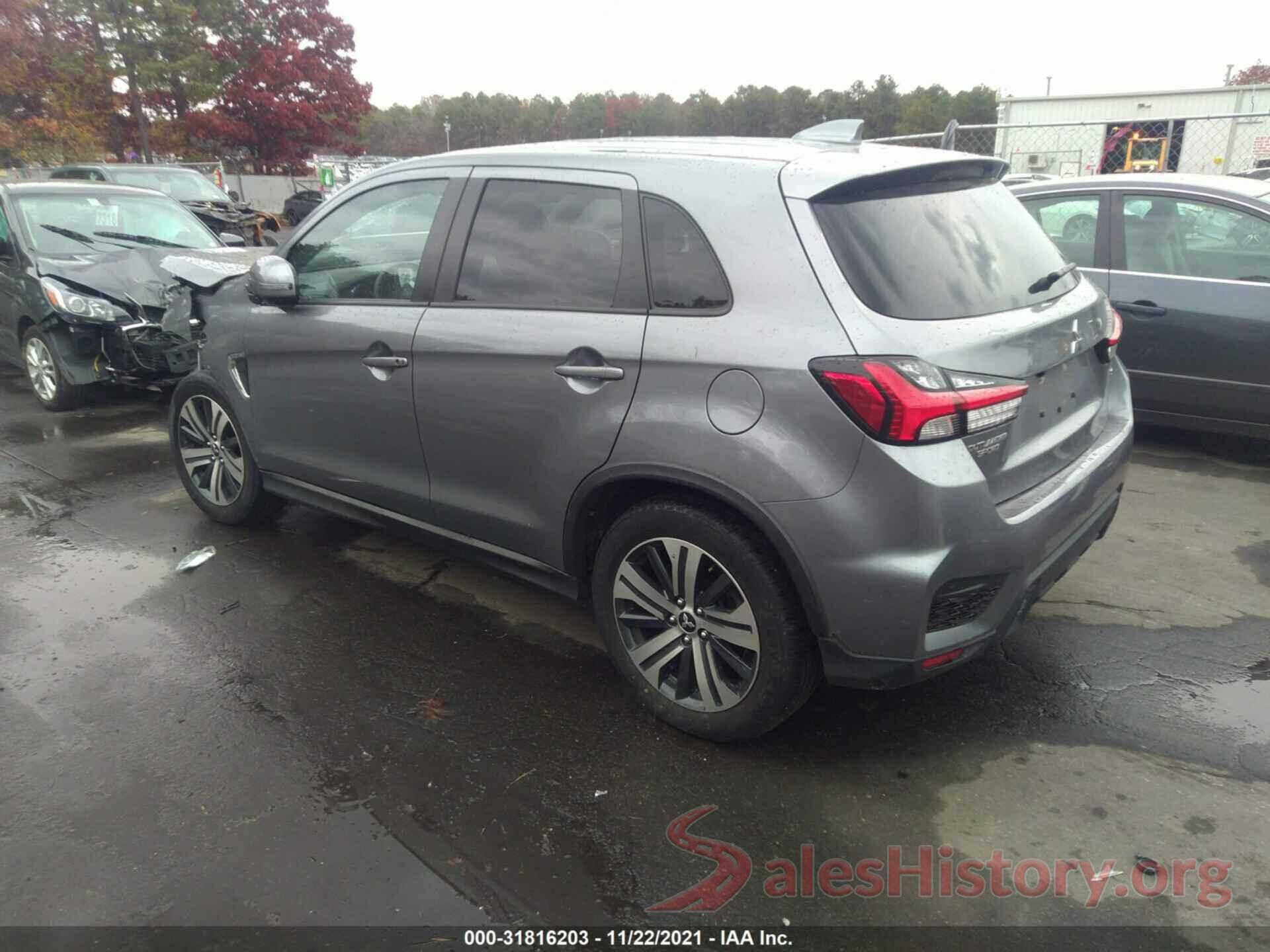 JA4AR3AU3LU028864 2020 MITSUBISHI OUTLANDER SPORT